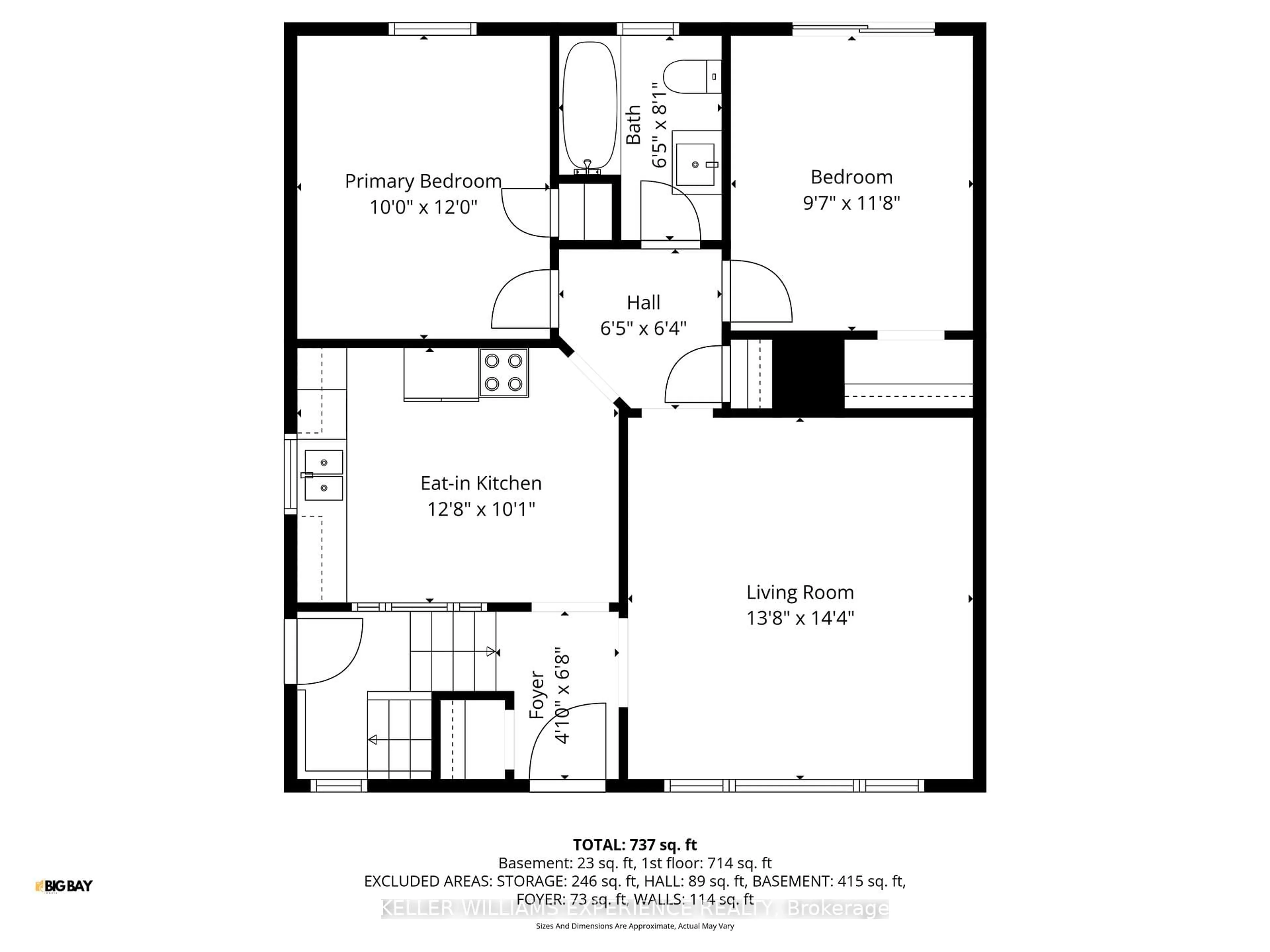 Floor plan for 6464 County Road 10 Rd, Essa Ontario L9R 1V2