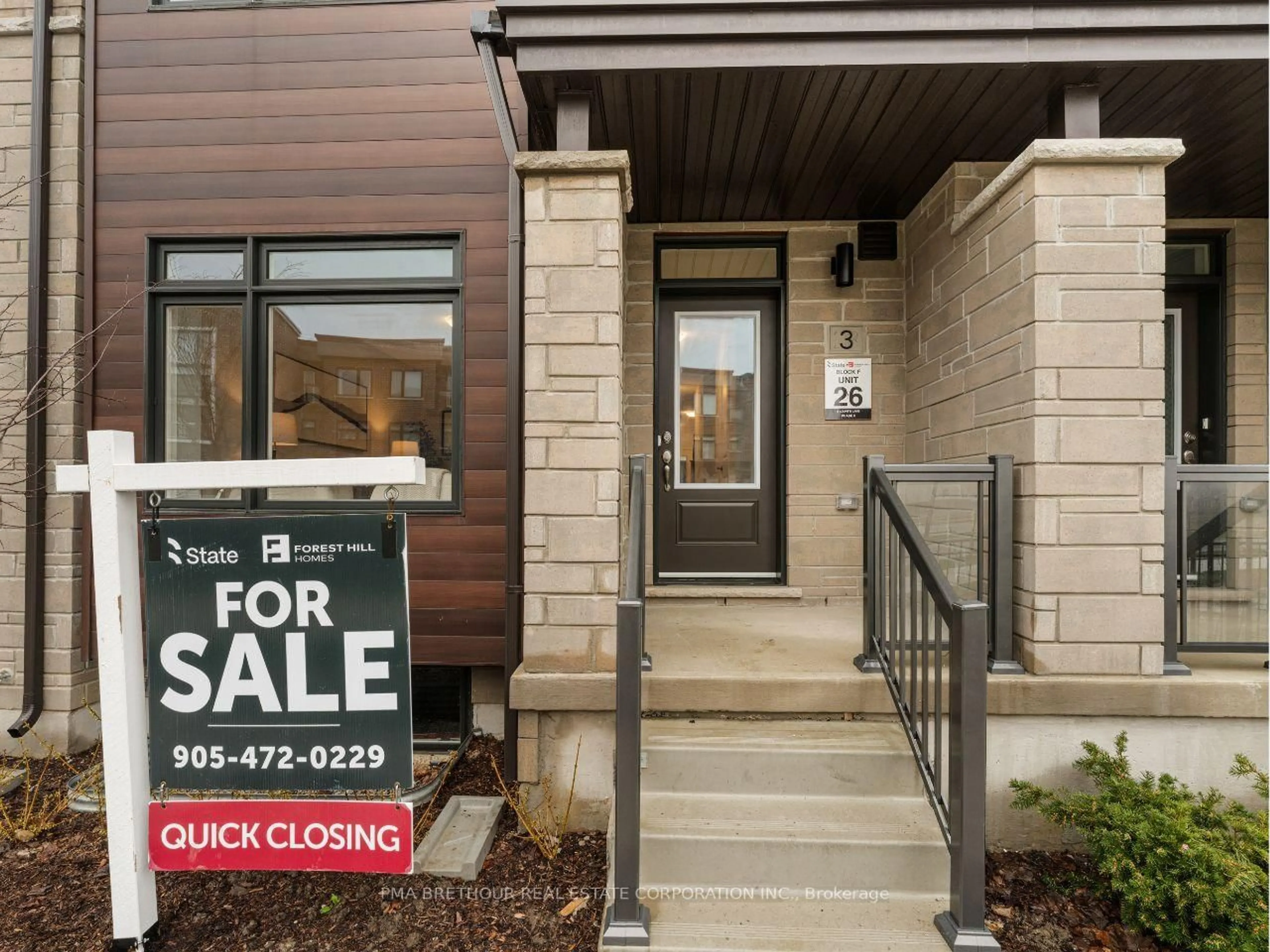 Home with brick exterior material, street for 3 Lounts Lane, Markham Ontario L6B 1R9