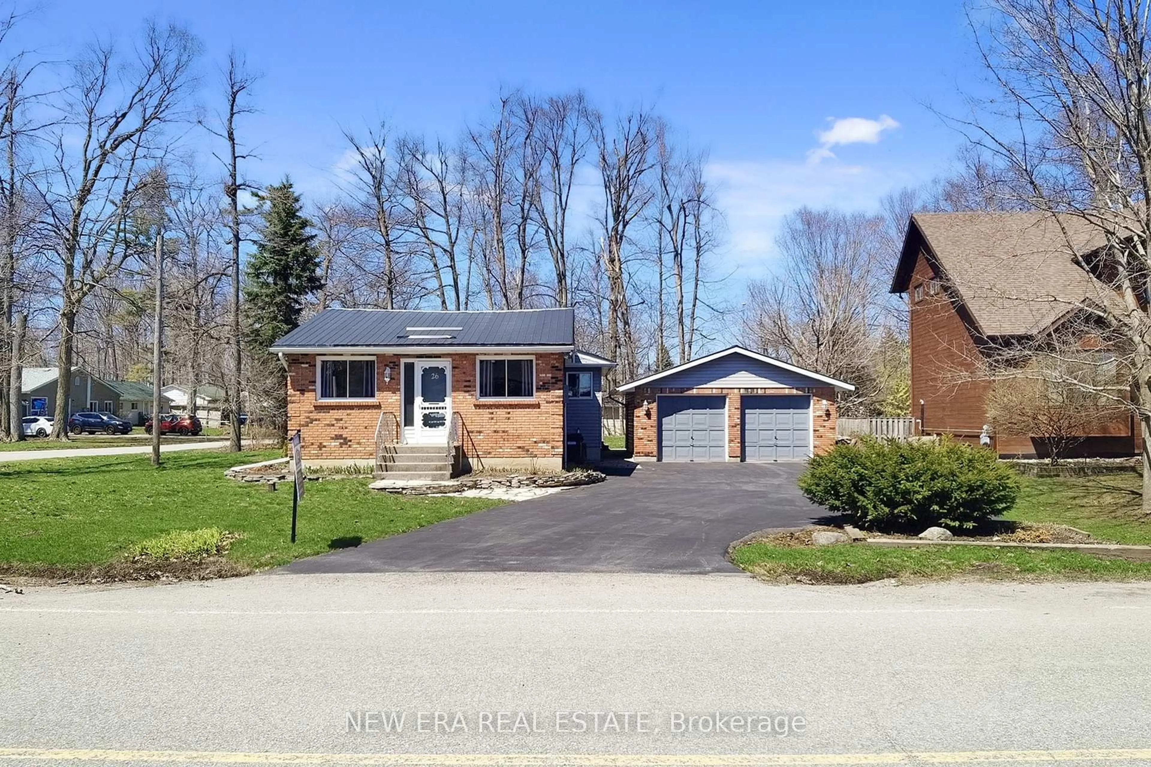 Home with brick exterior material, street for 26 Big Bay Point Rd, Innisfil Ontario L9S 2N9