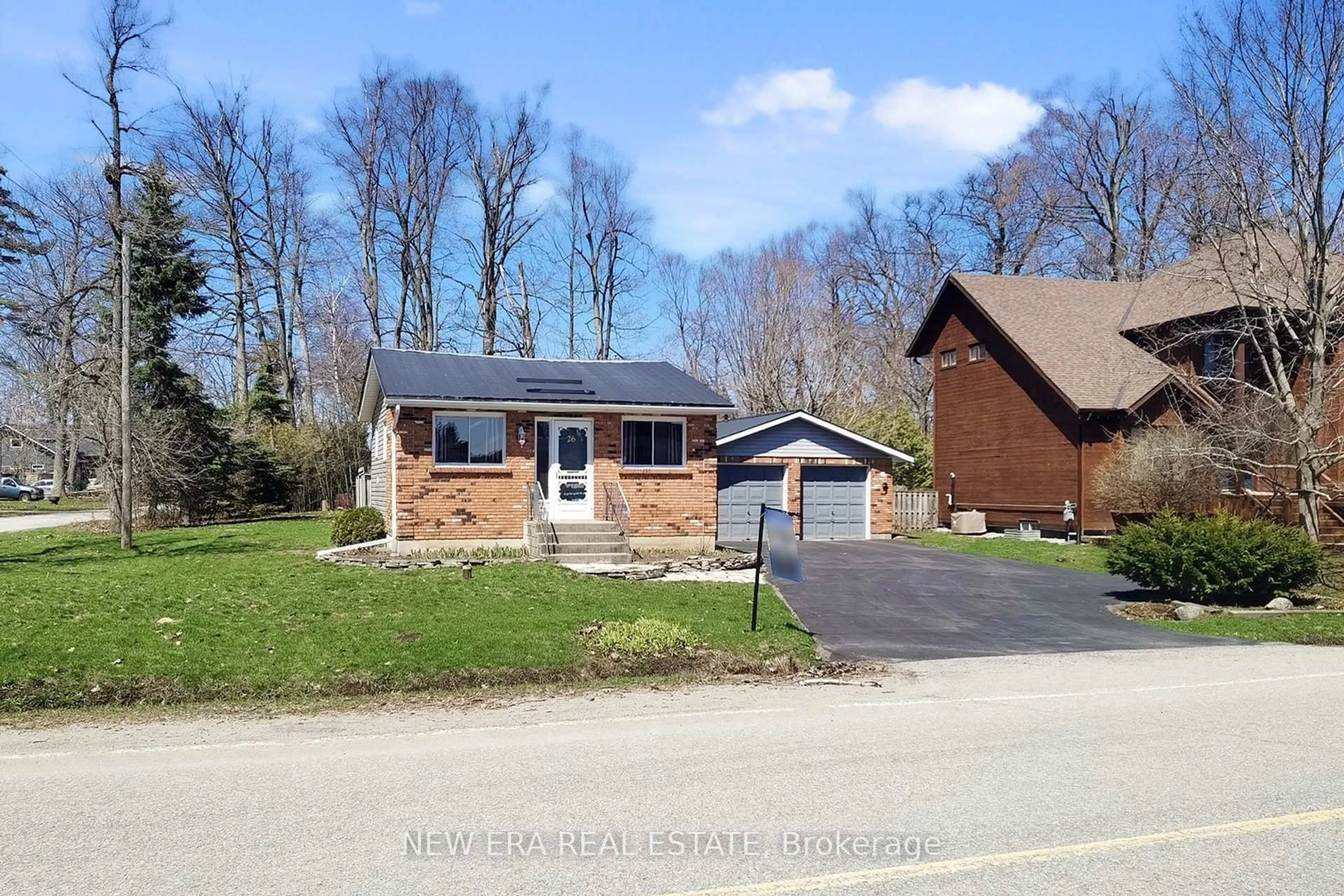 Home with brick exterior material, street for 26 Big Bay Point Rd, Innisfil Ontario L9S 2N9