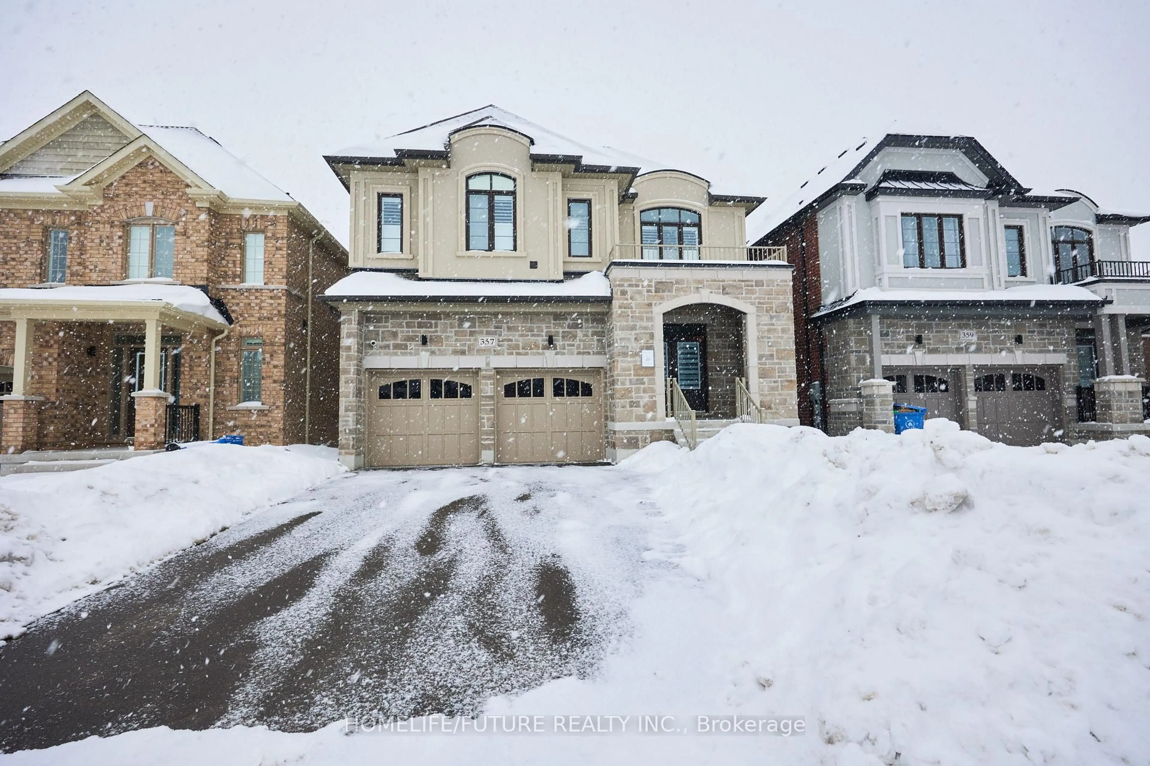 Home with brick exterior material, street for 357 Danny Wheeler Blvd, Georgina Ontario L4P 0K2