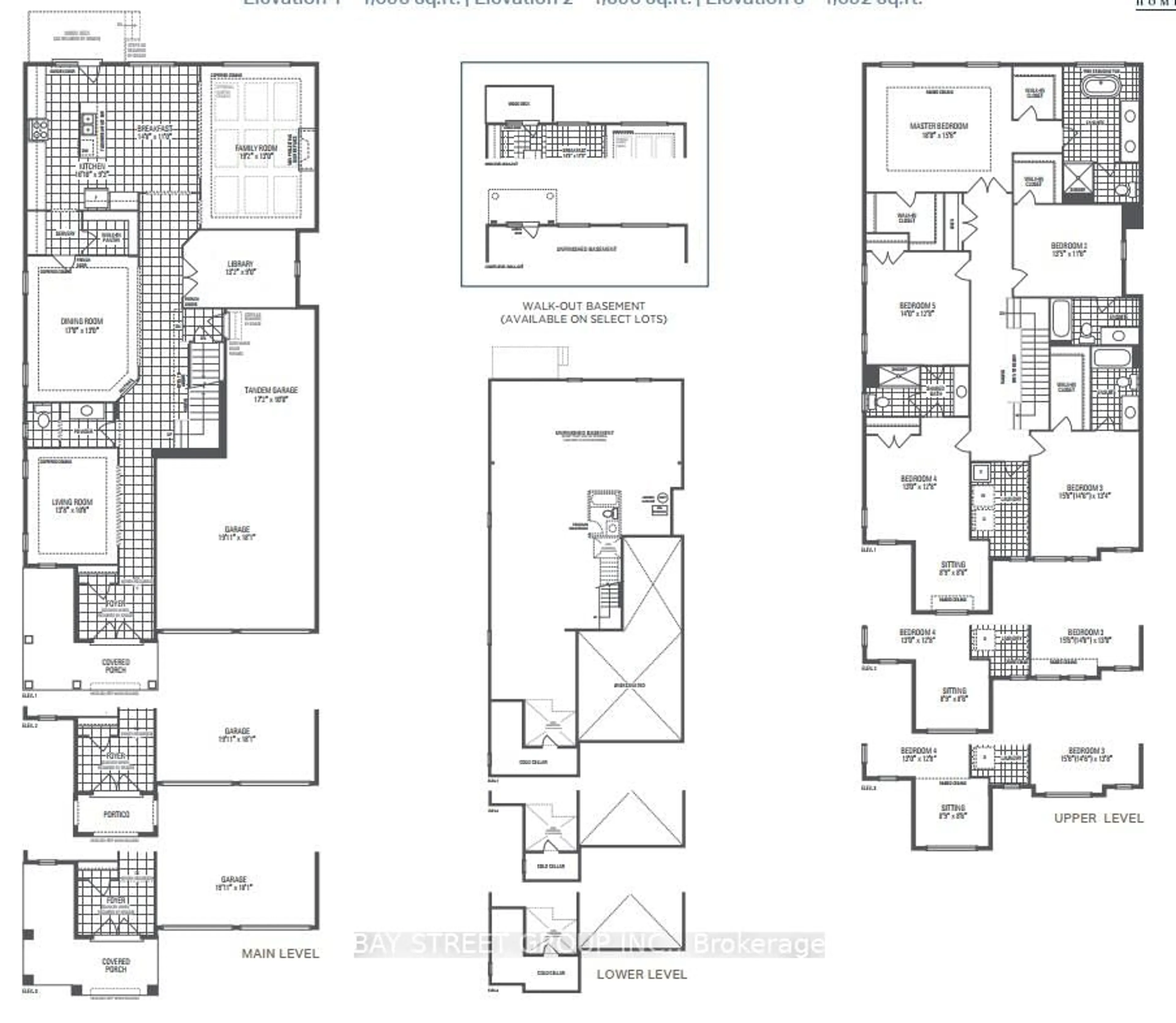 Floor plan for 42 Big Willow Cres, Richmond Hill Ontario L4E 3R4