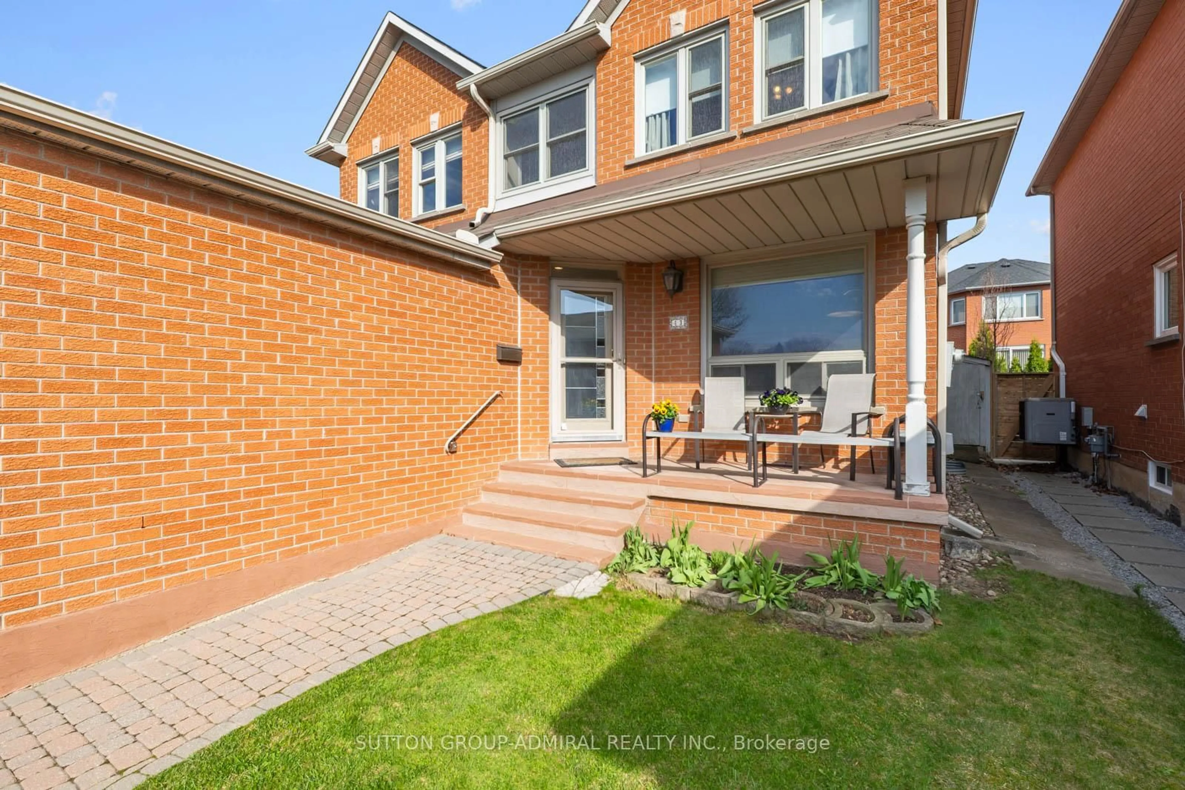 Home with brick exterior material, street for 43 Ventura Way, Vaughan Ontario L4J 7T4