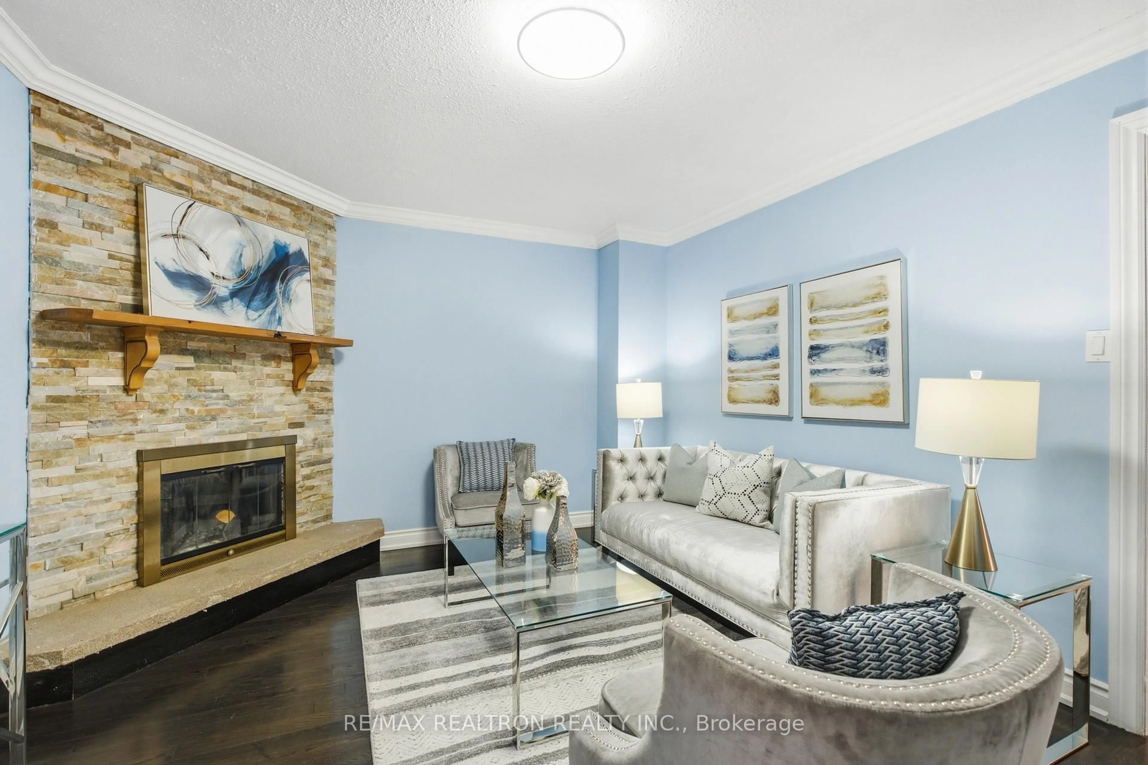 Living room with furniture, unknown for 150 Borrows St, Vaughan Ontario L4J 2W8