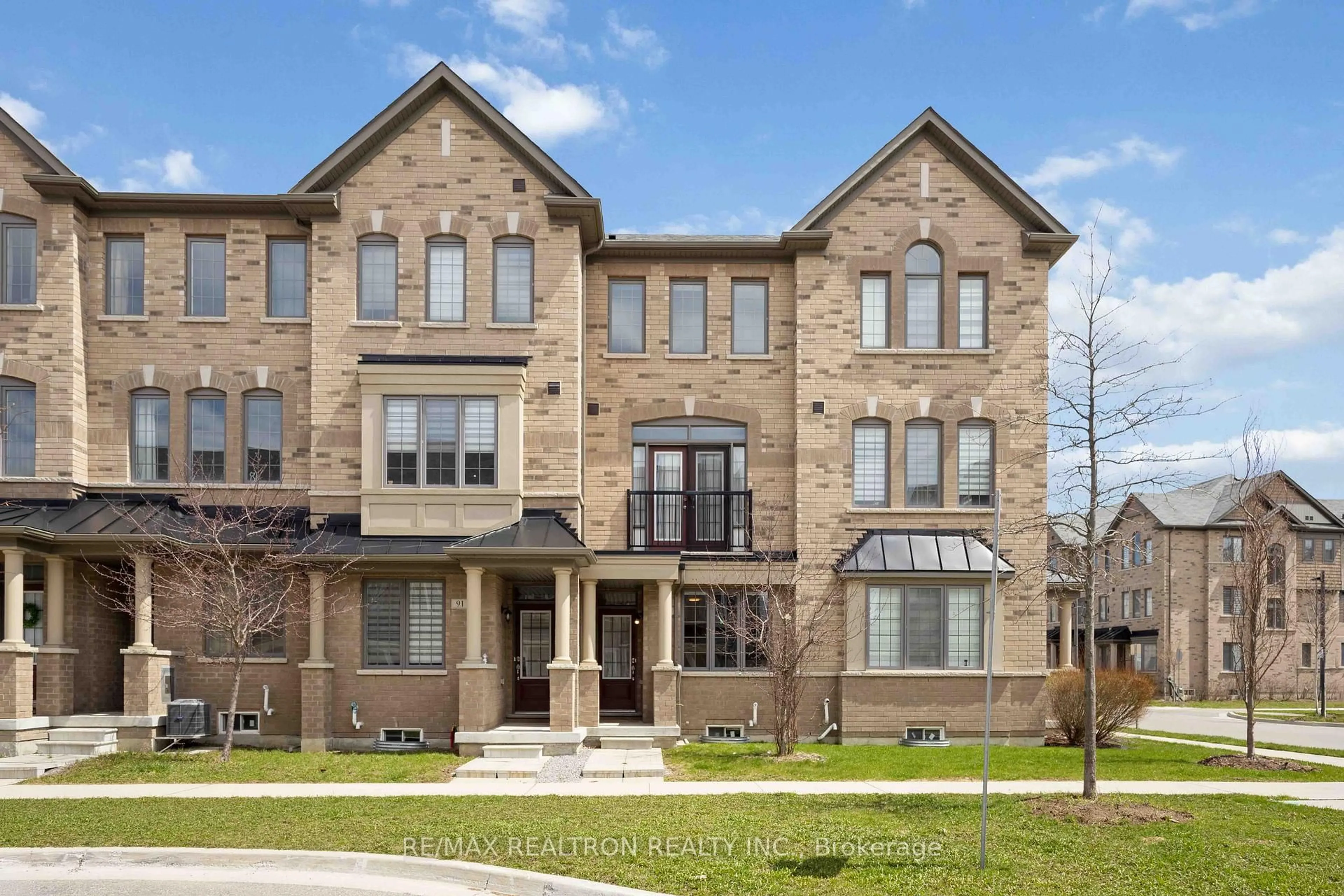 Home with brick exterior material, street for 89 Cornell Centre Blvd, Markham Ontario L6B 1P8