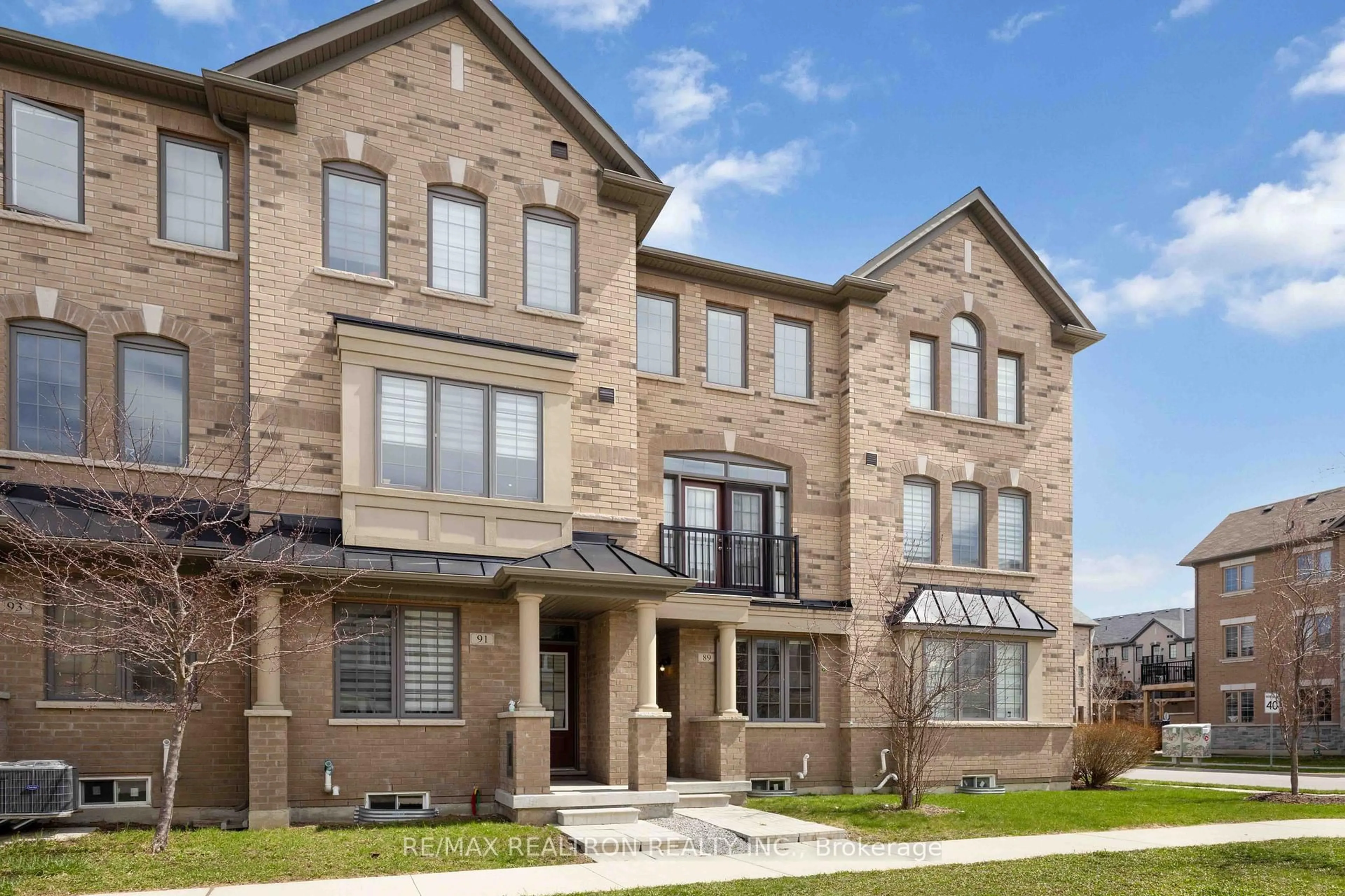 Home with brick exterior material, street for 89 Cornell Centre Blvd, Markham Ontario L6B 1P8