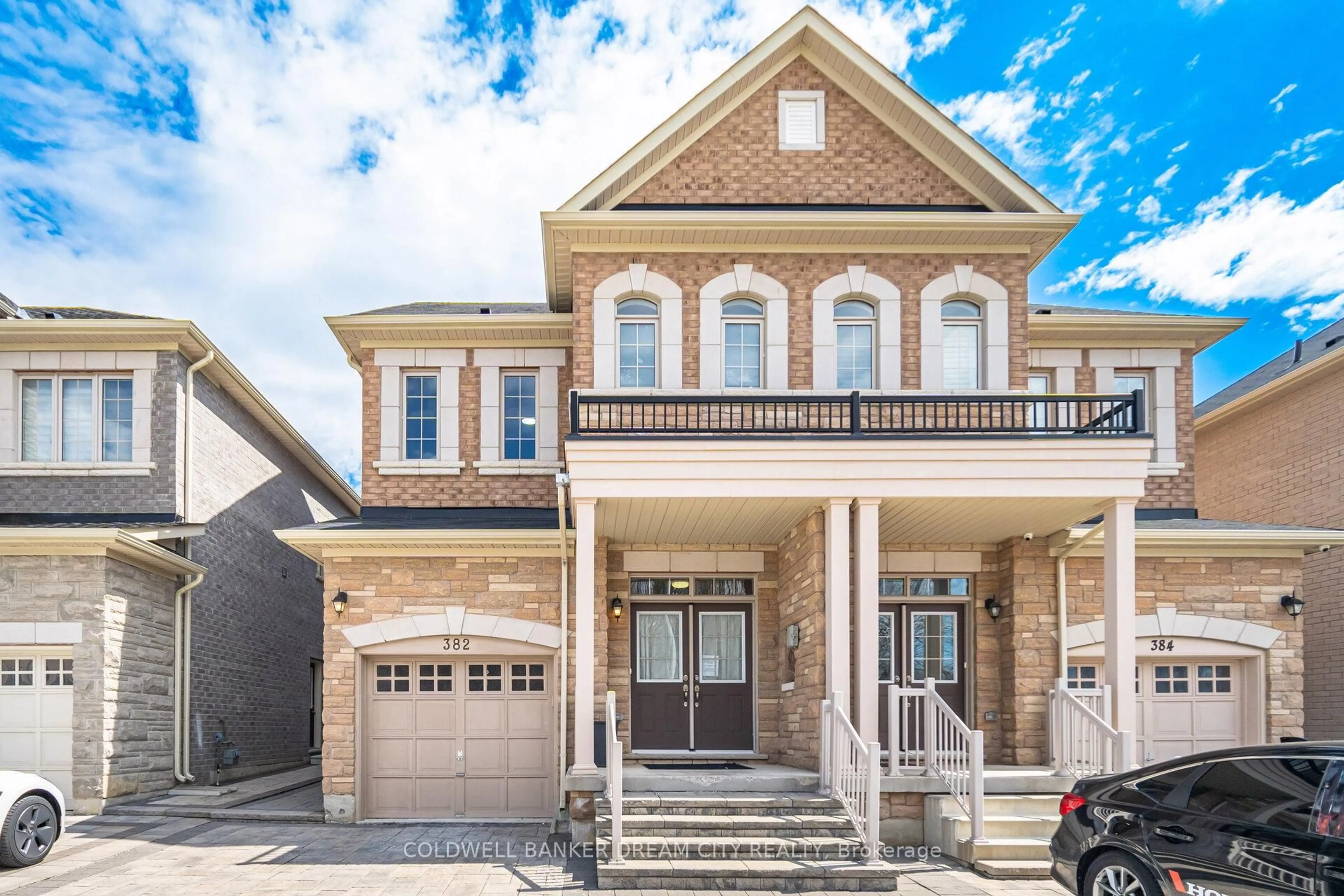 Home with brick exterior material, street for 382 Kirkham Dr, Markham Ontario L3S 0E4