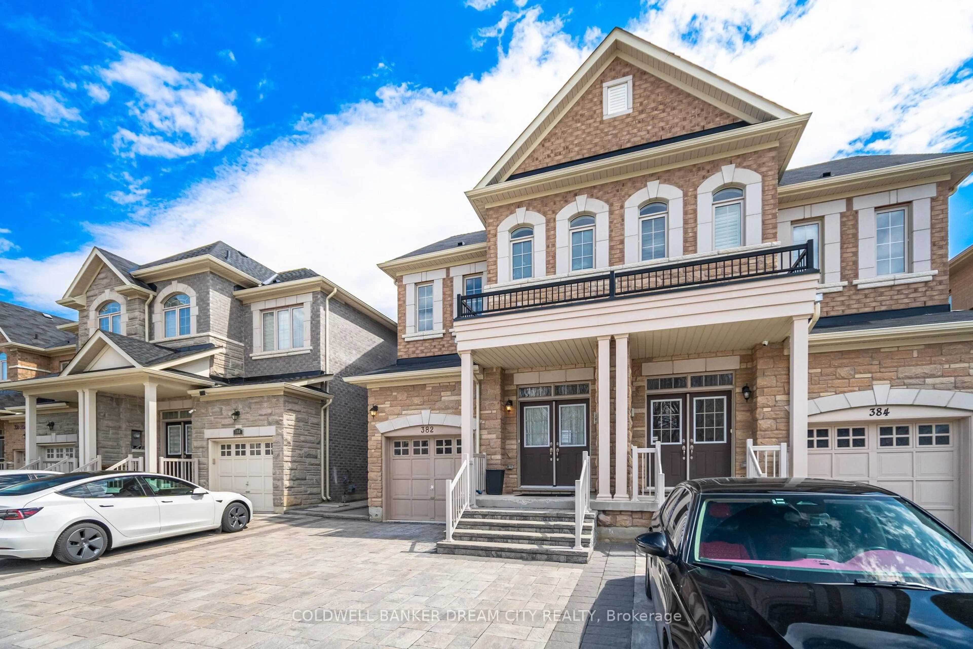 Home with brick exterior material, street for 382 Kirkham Dr, Markham Ontario L3S 0E4