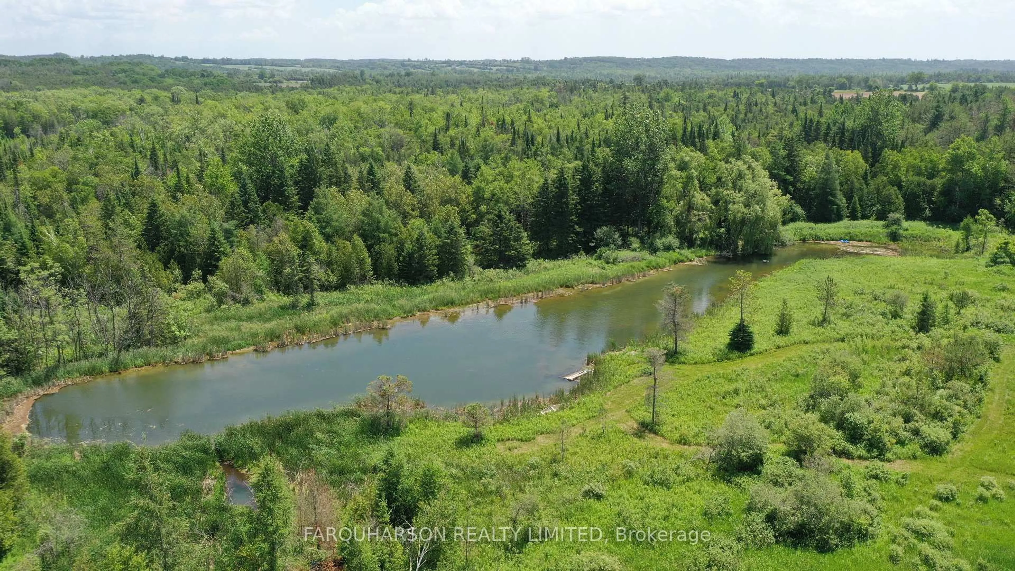 A pic from outside/outdoor area/front of a property/back of a property/a pic from drone, forest/trees view for 729 Fowlers Rd, Uxbridge Ontario L0C 1C0