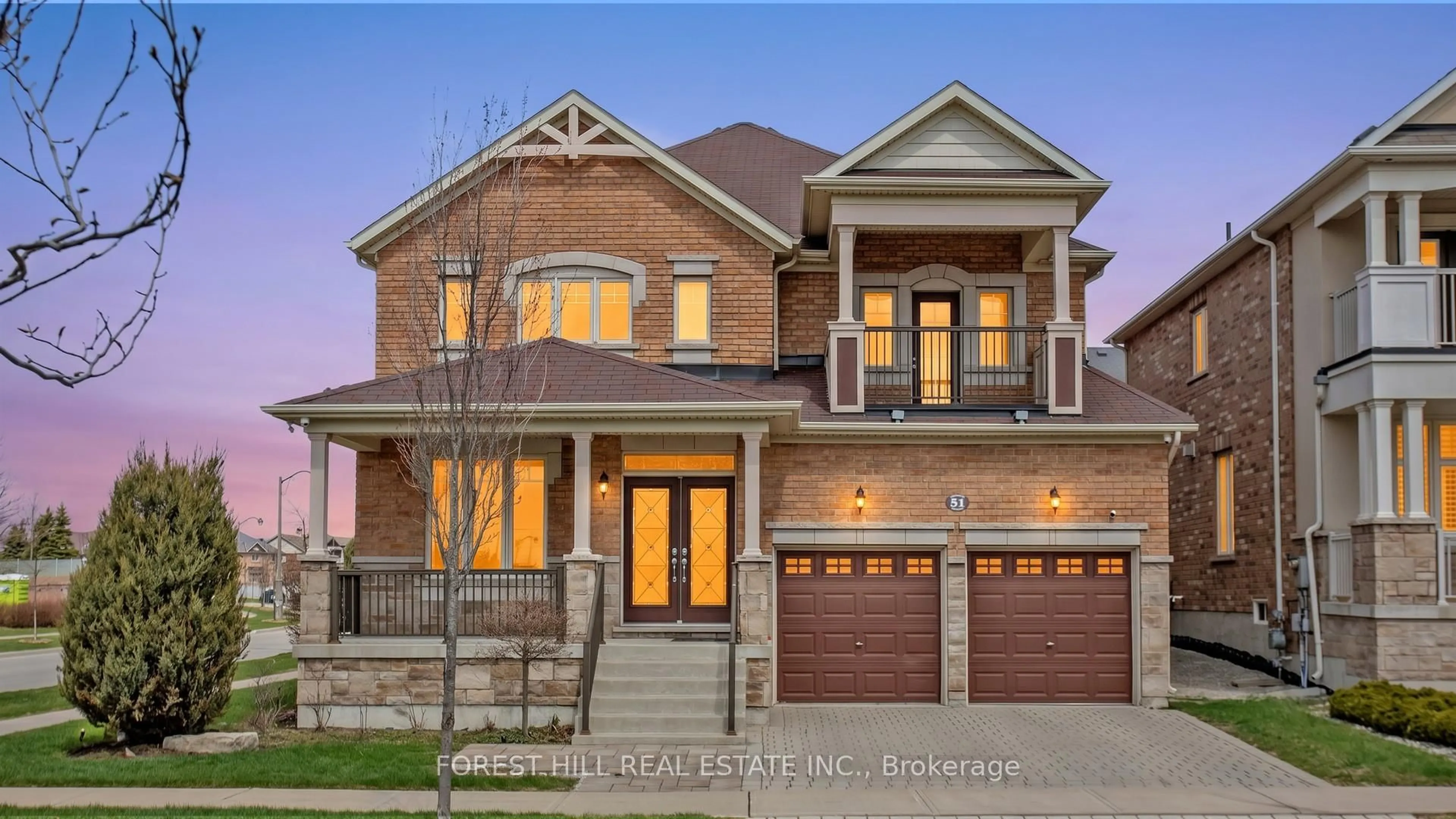 Home with brick exterior material, street for 51 Farmhouse Cres, Richmond Hill Ontario L4E 0M1