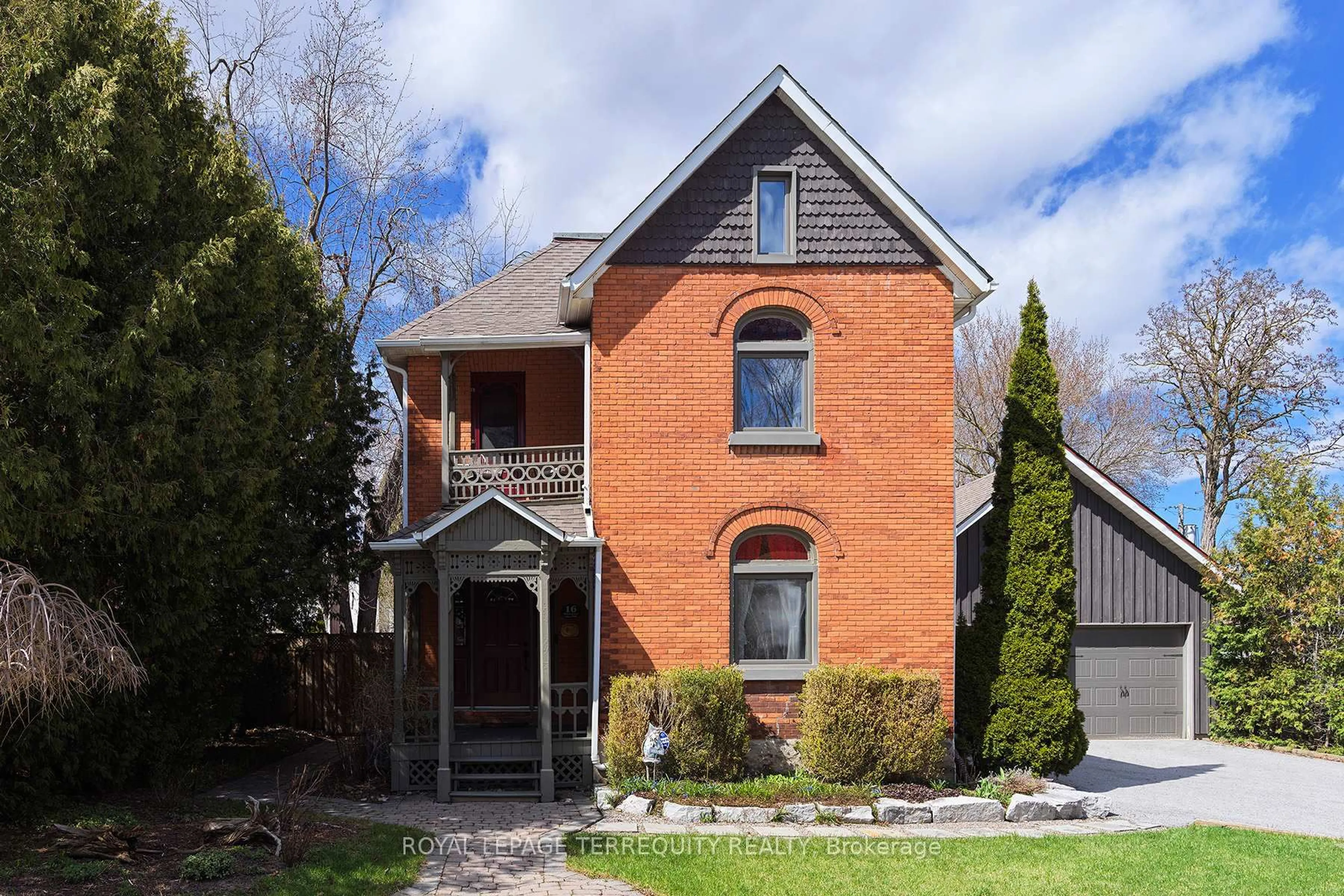 Home with brick exterior material, street for 16 Wilson St, New Tecumseth Ontario L0G 1W0