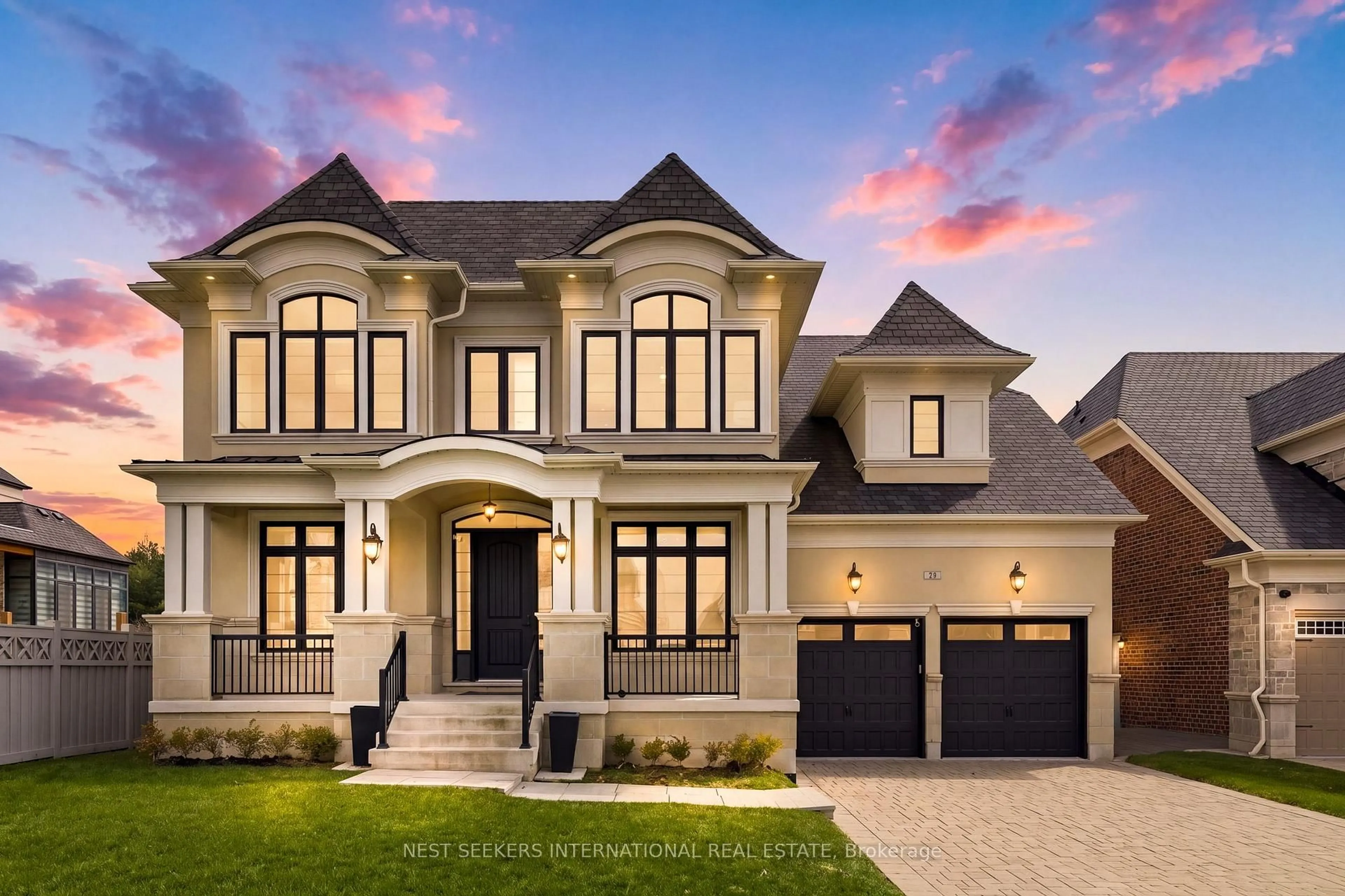 Home with brick exterior material, street for 19 Painted Pony Tr, Vaughan Ontario L4H 4P1