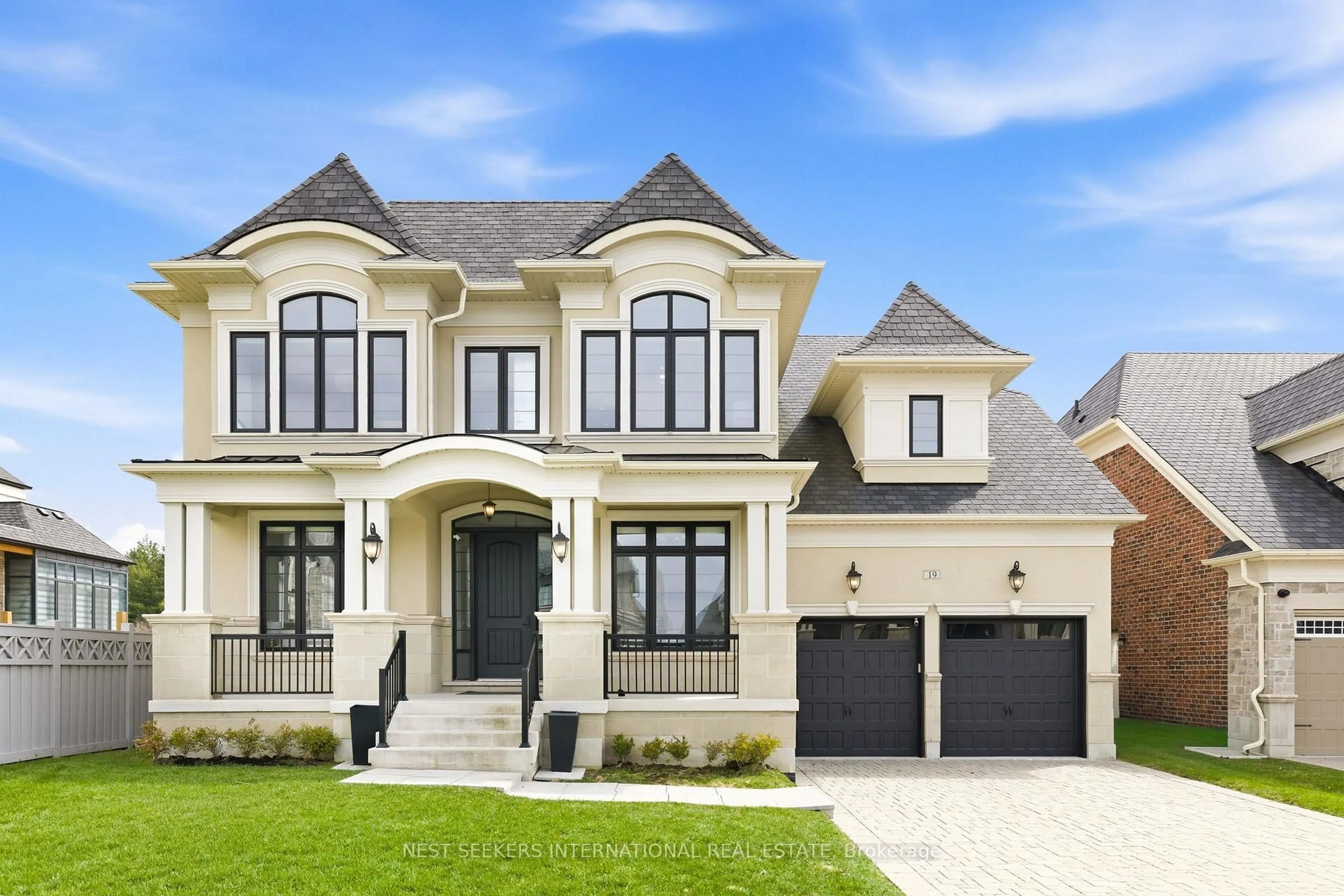 Home with brick exterior material, street for 19 Painted Pony Tr, Vaughan Ontario L4H 4P1