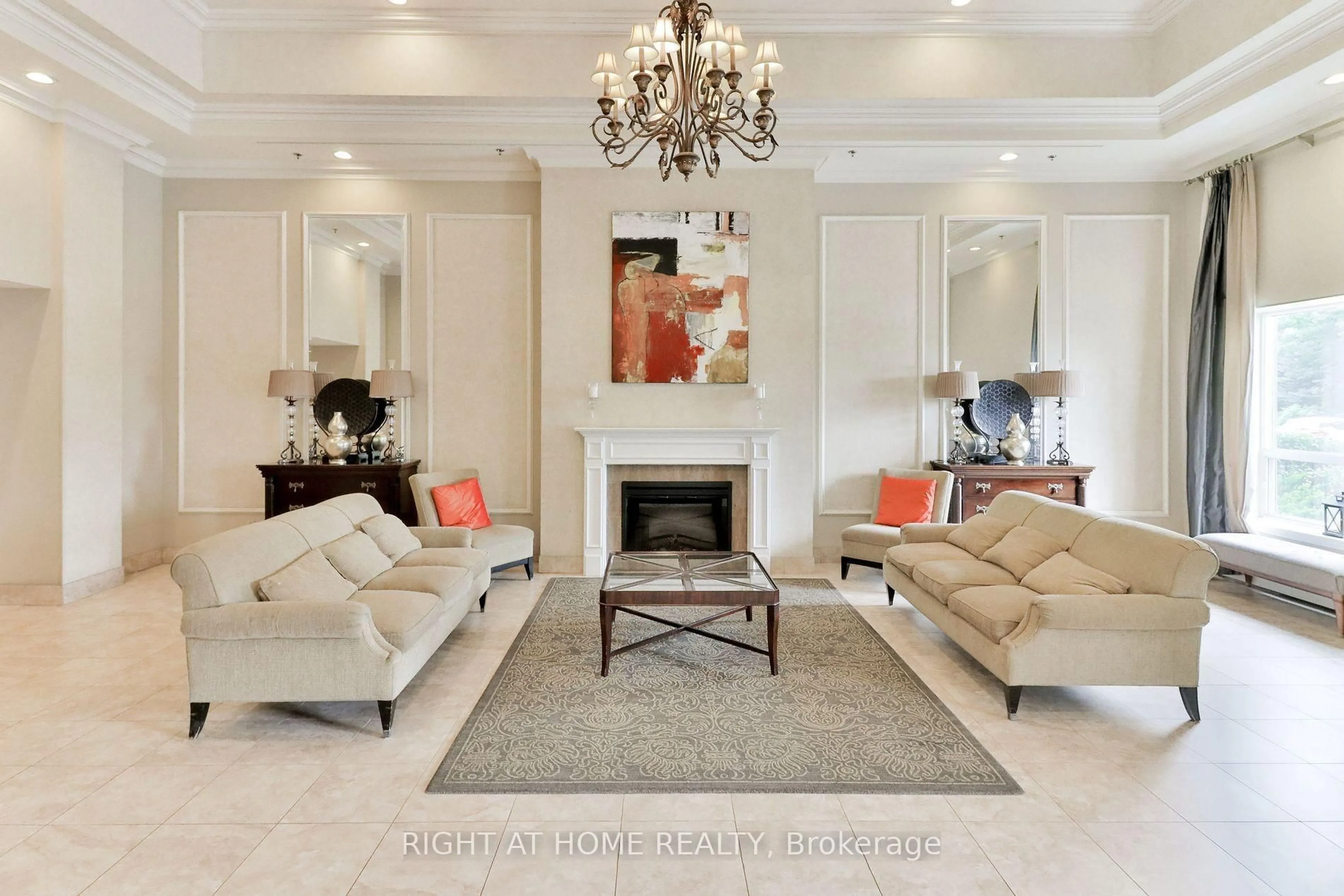 Living room with furniture, unknown for 8 Maison Parc Crt #305, Vaughan Ontario L4J 9K5