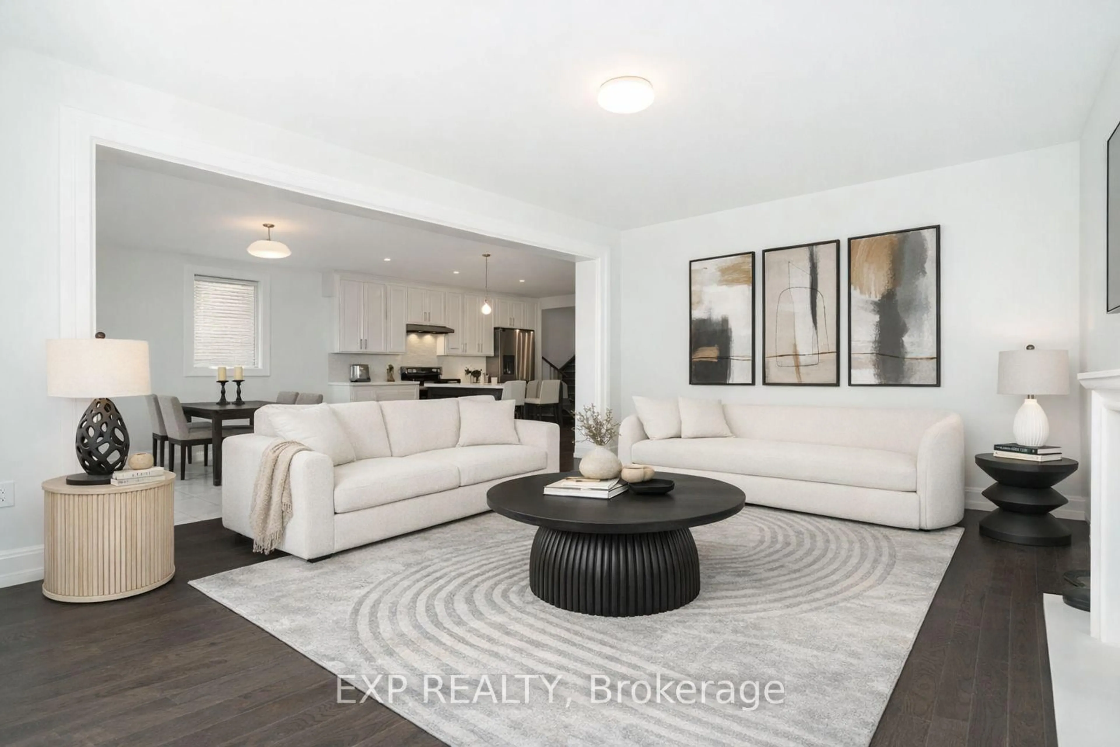 Living room with furniture, unknown for 14 Longworth Ave, Richmond Hill Ontario L4E 1J1
