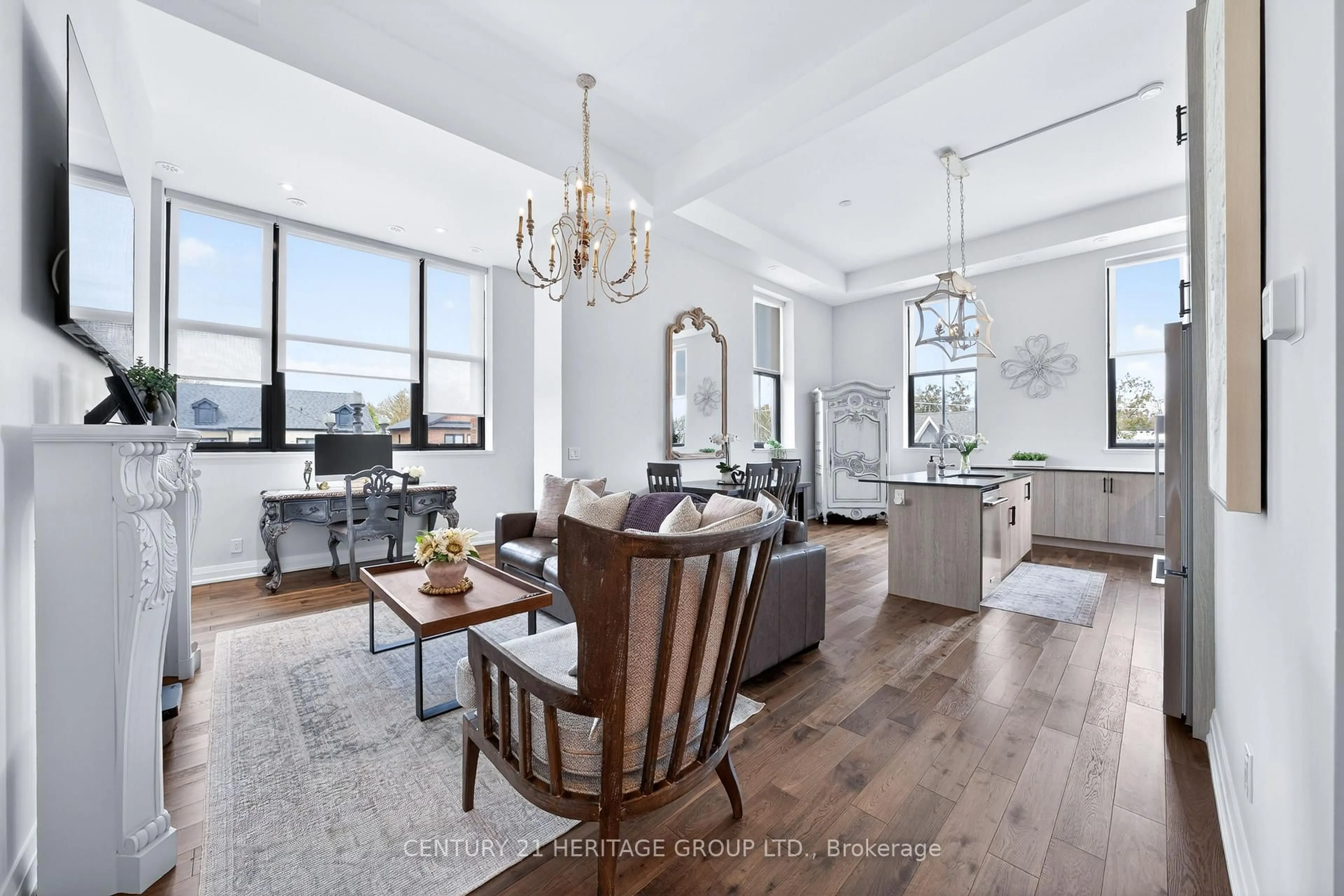 Open concept kitchen, unknown for 400 Park Ave #304, Newmarket Ontario L3Y 1V8