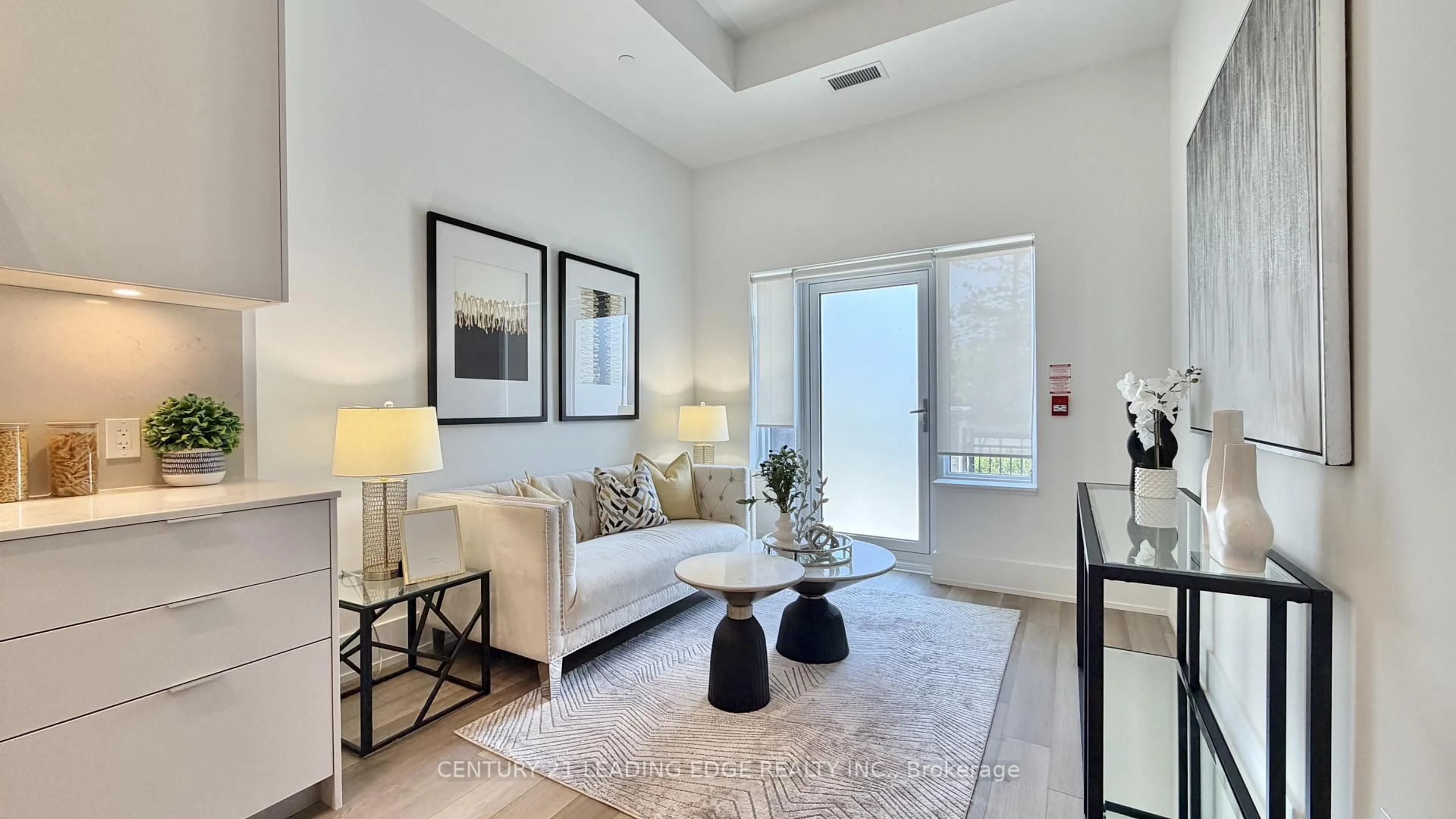 Living room with furniture, unknown for 8 Cedarland Dr #133, Markham Ontario L6G 0H4