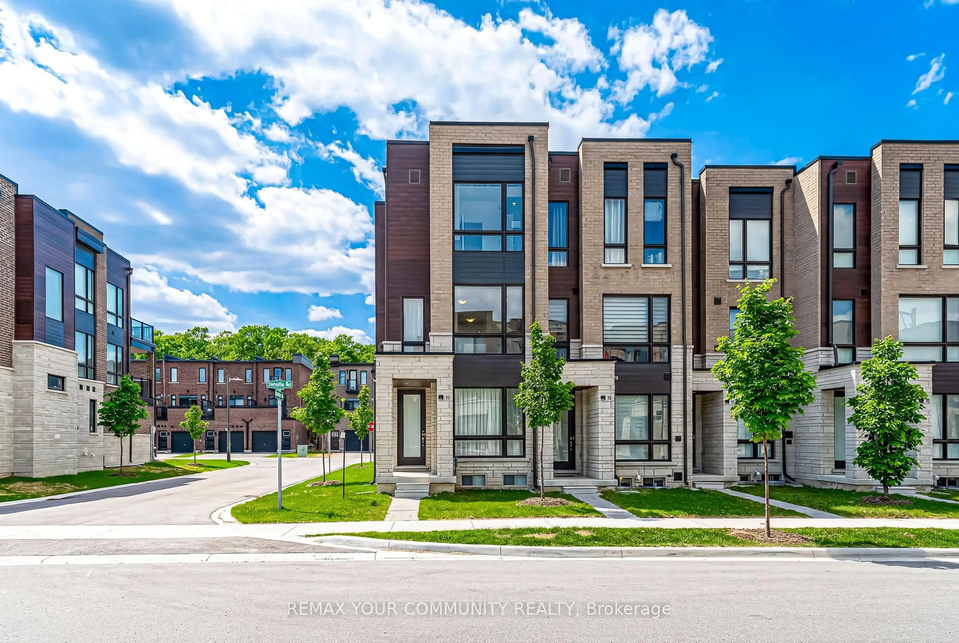 Home with brick exterior material, street for 92 Stauffer Cres, Markham Ontario L6B 1R1