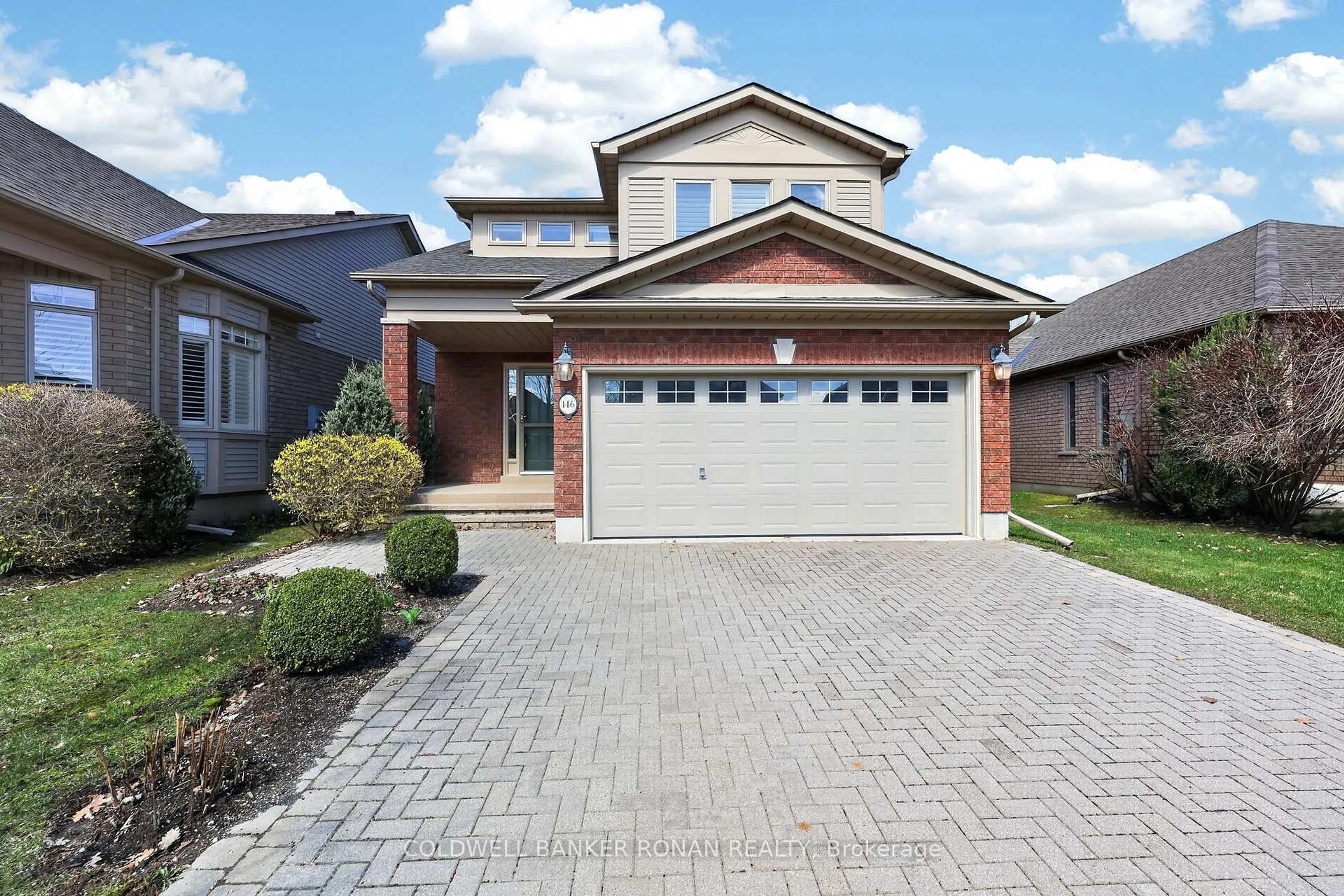 Home with brick exterior material, street for 146 Bella Vista Tr, New Tecumseth Ontario L9K 2G8