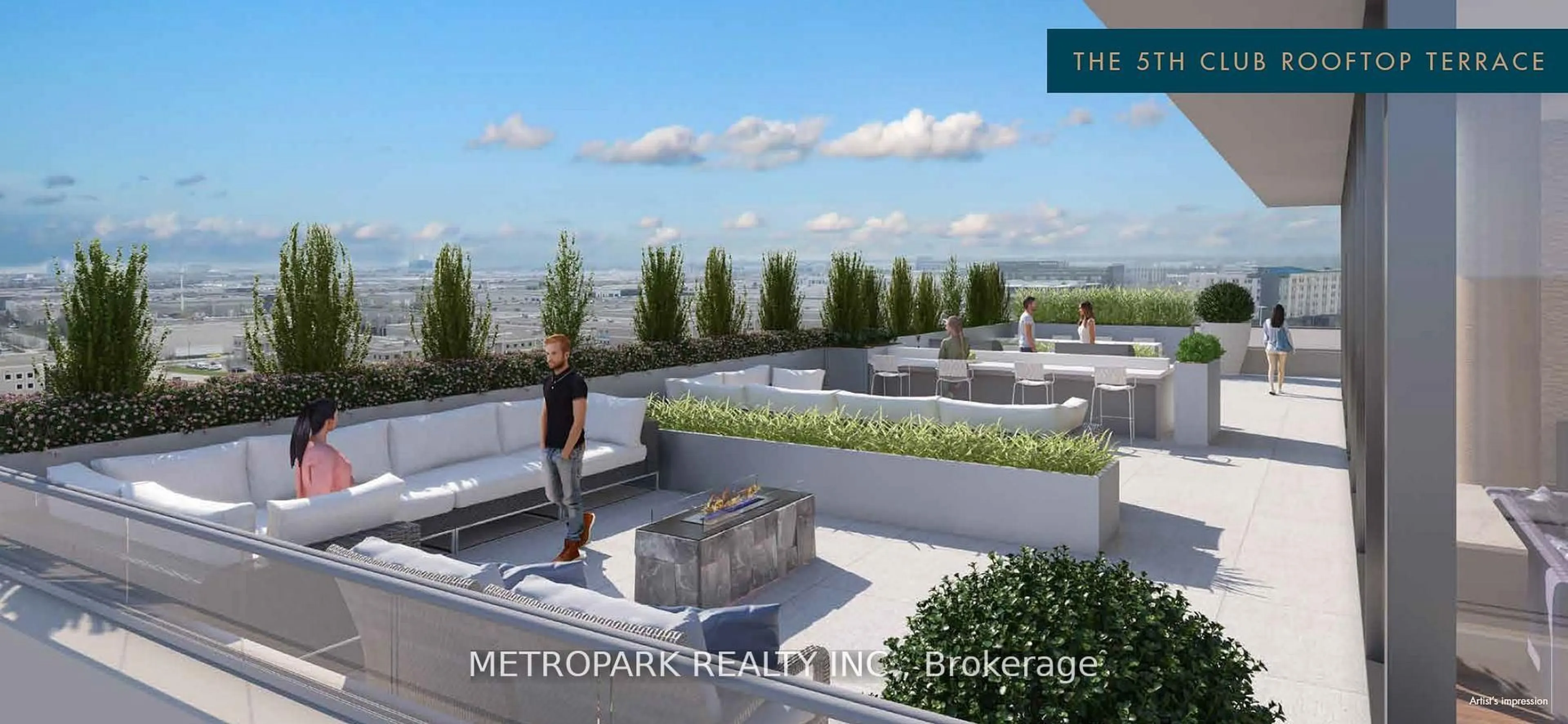 Patio, unknown for 27 Korda Gate #1909, Vaughan Ontario L4K 2M9