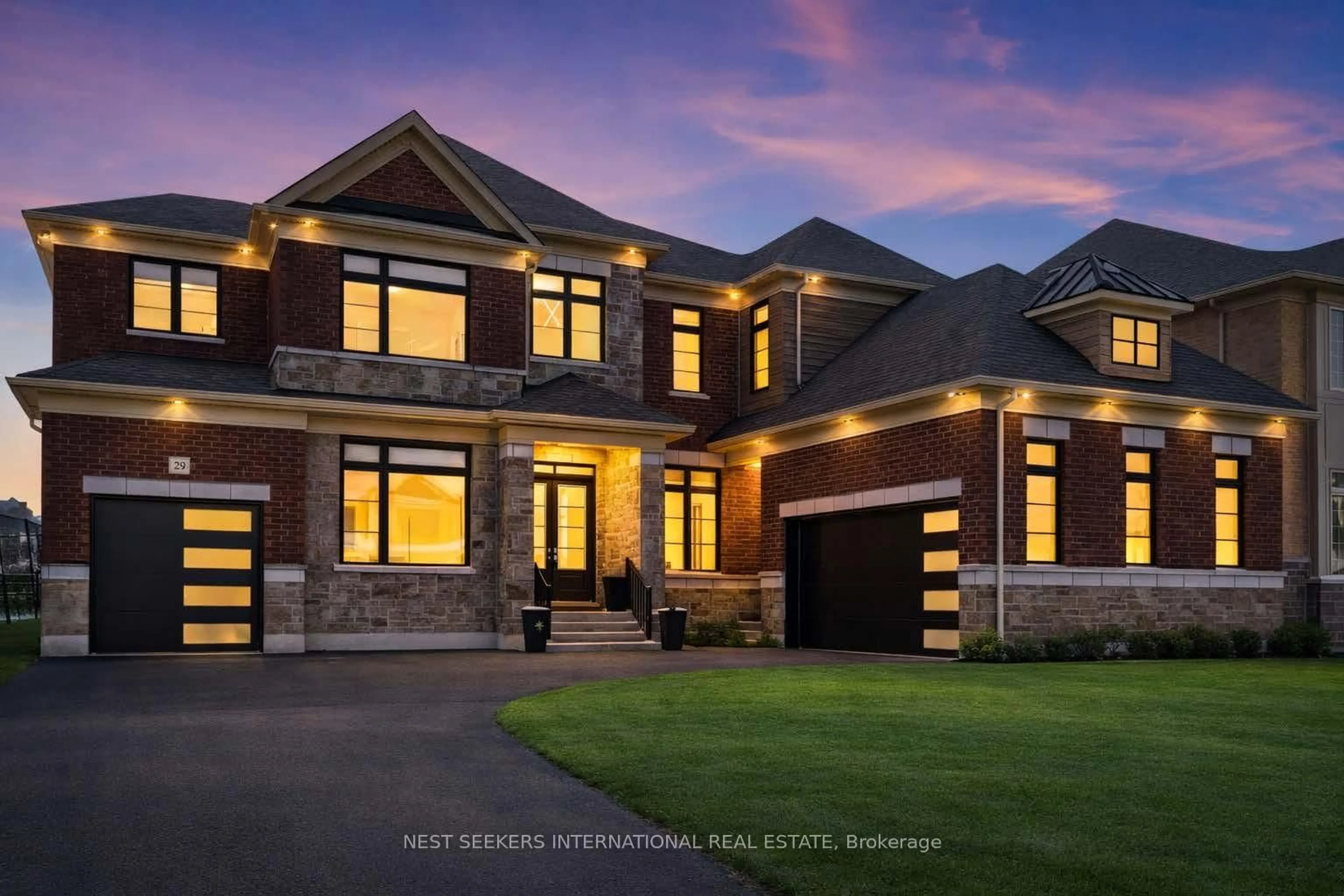 Home with brick exterior material, street for 29 Marigold Blvd, Adjala-Tosorontio Ontario L0G 1W0