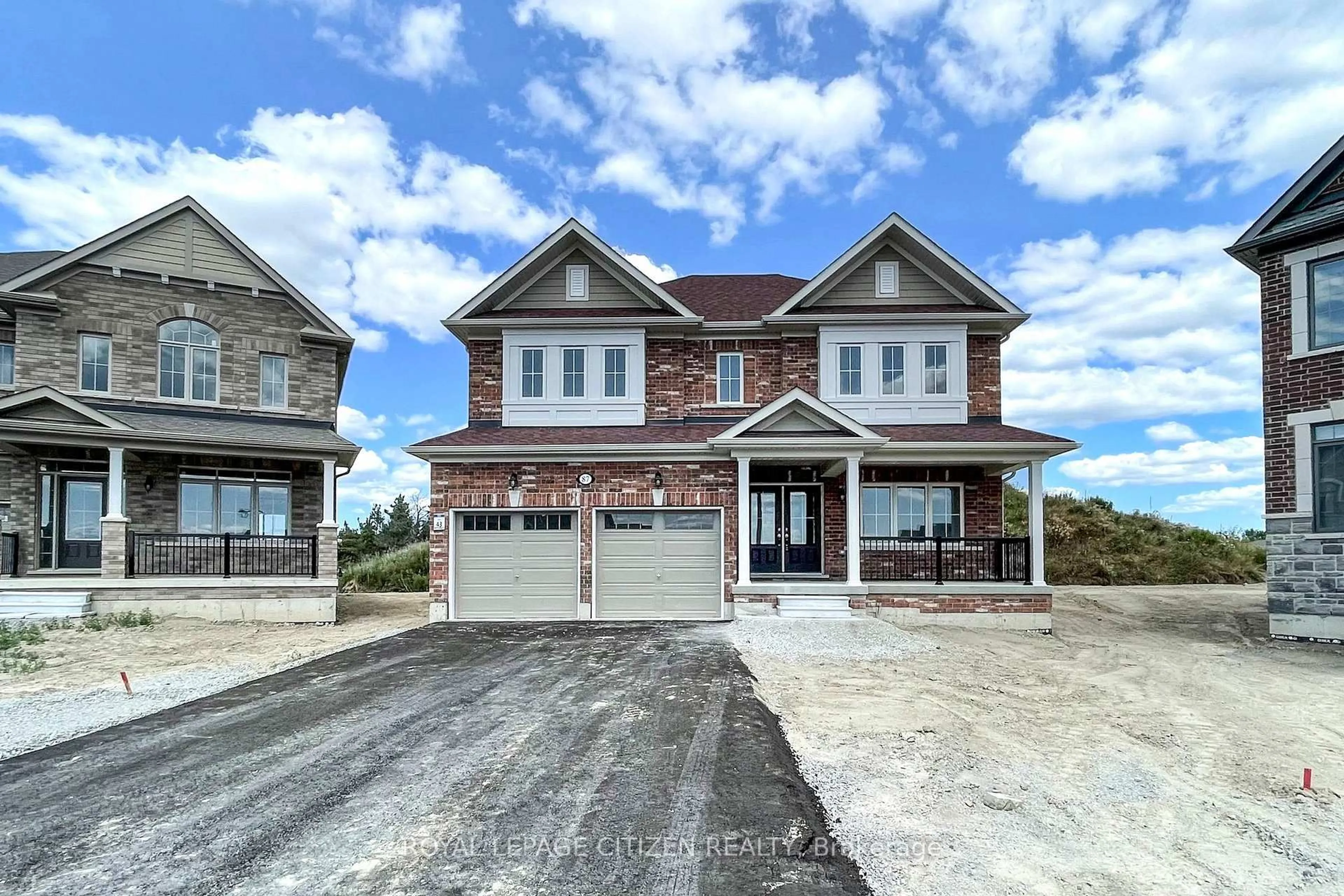 Home with brick exterior material, street for 87 Lawrence D. Pridham Ave, New Tecumseth Ontario L9R 0X4