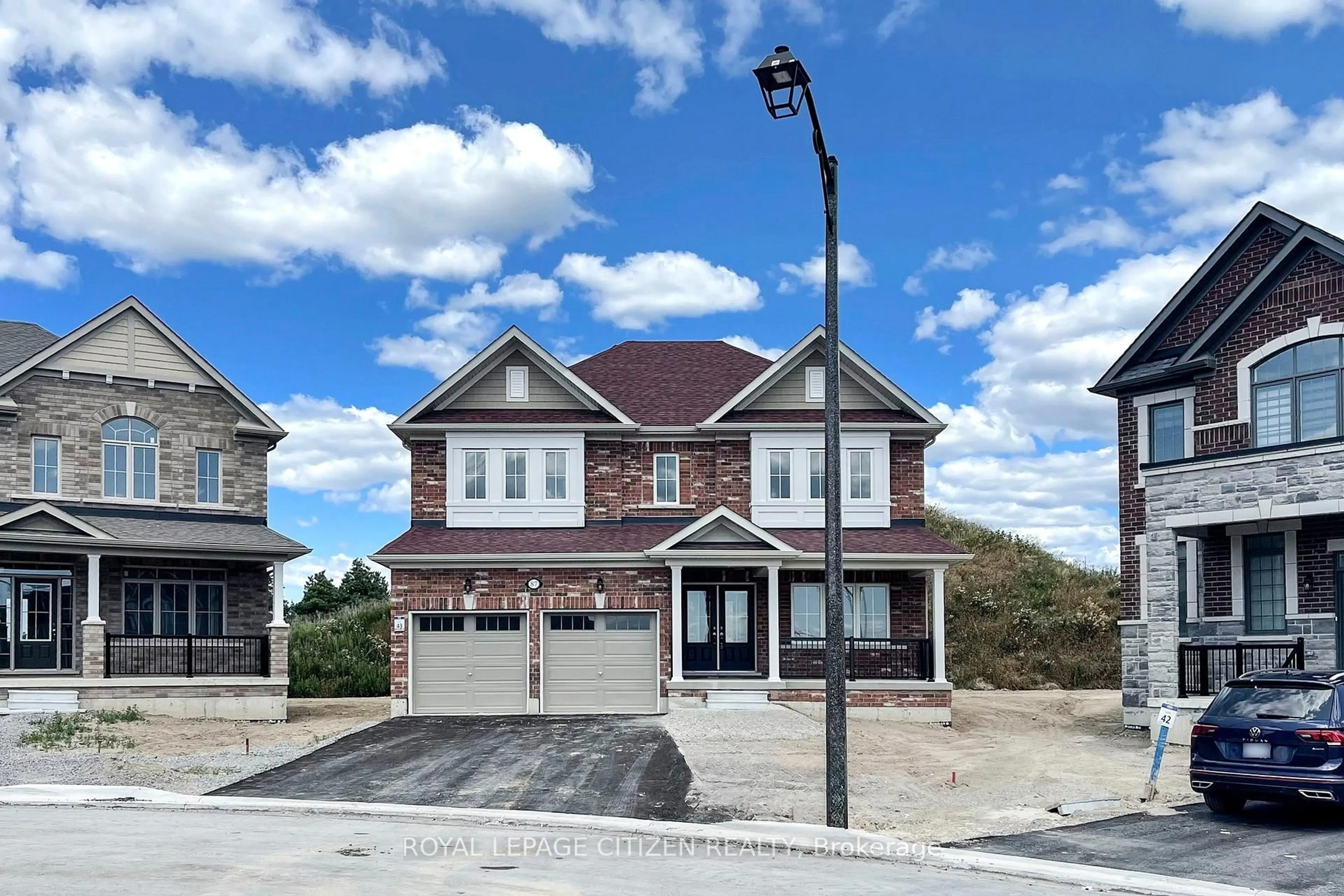 Home with brick exterior material, street for 87 Lawrence D. Pridham Ave, New Tecumseth Ontario L9R 0X4