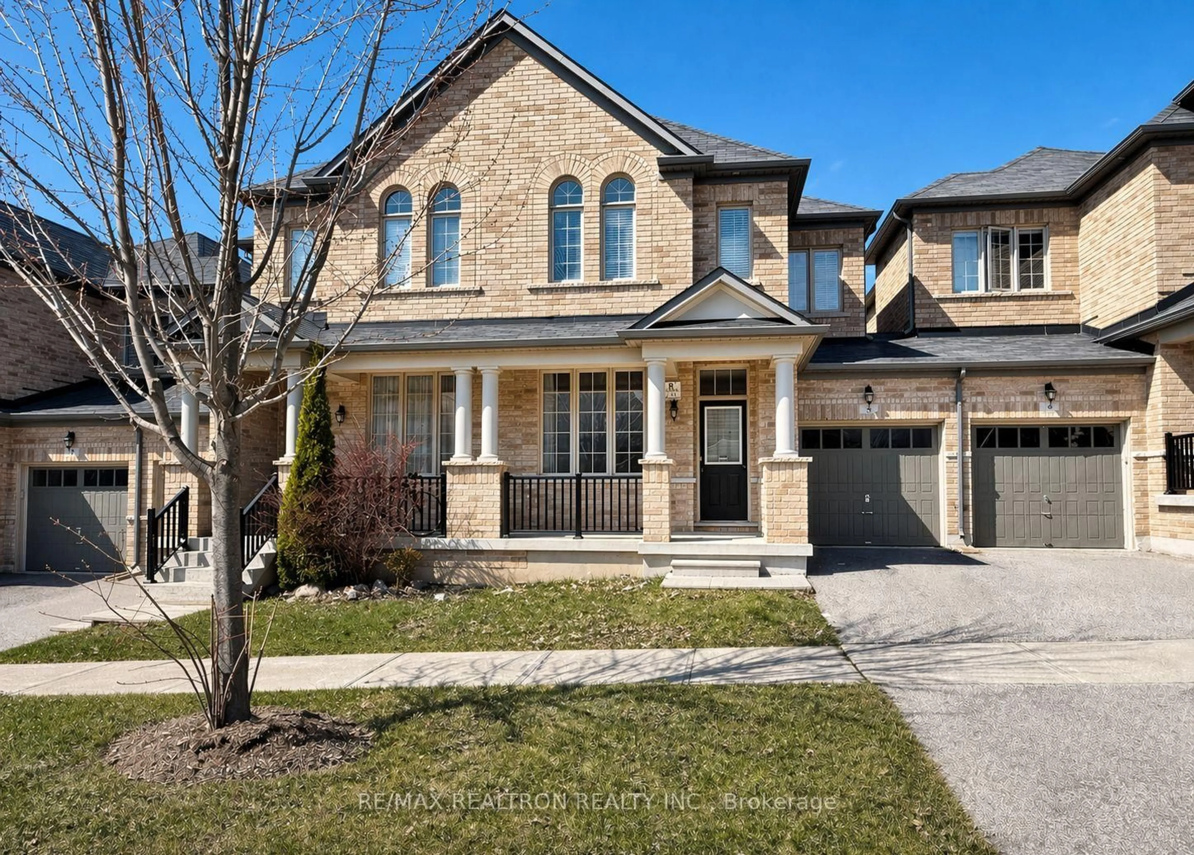 Home with brick exterior material, street for 8 James Glover Dr, Markham Ontario L6C 0W1
