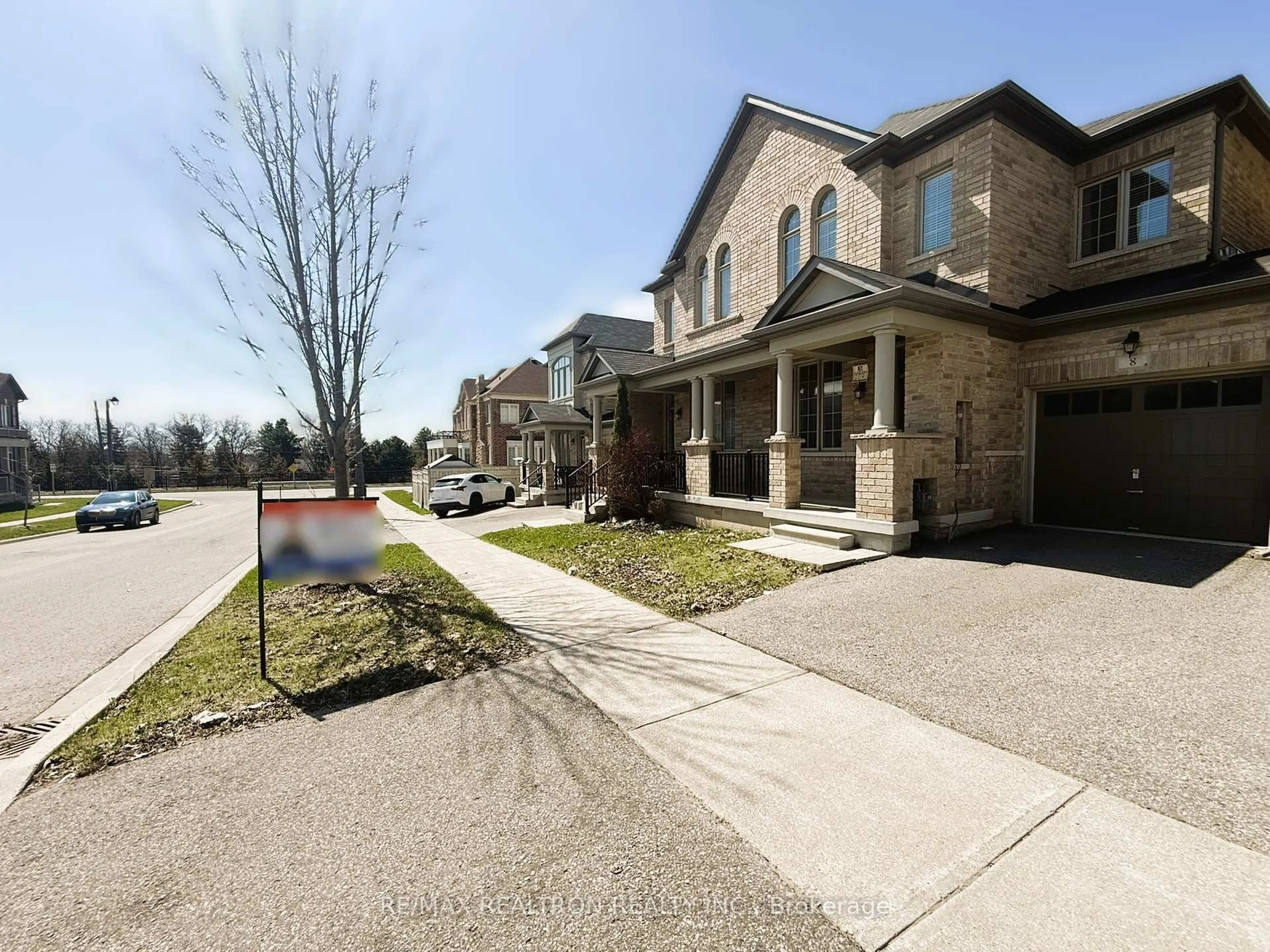 Home with brick exterior material, street for 8 James Glover Dr, Markham Ontario L6C 0W1