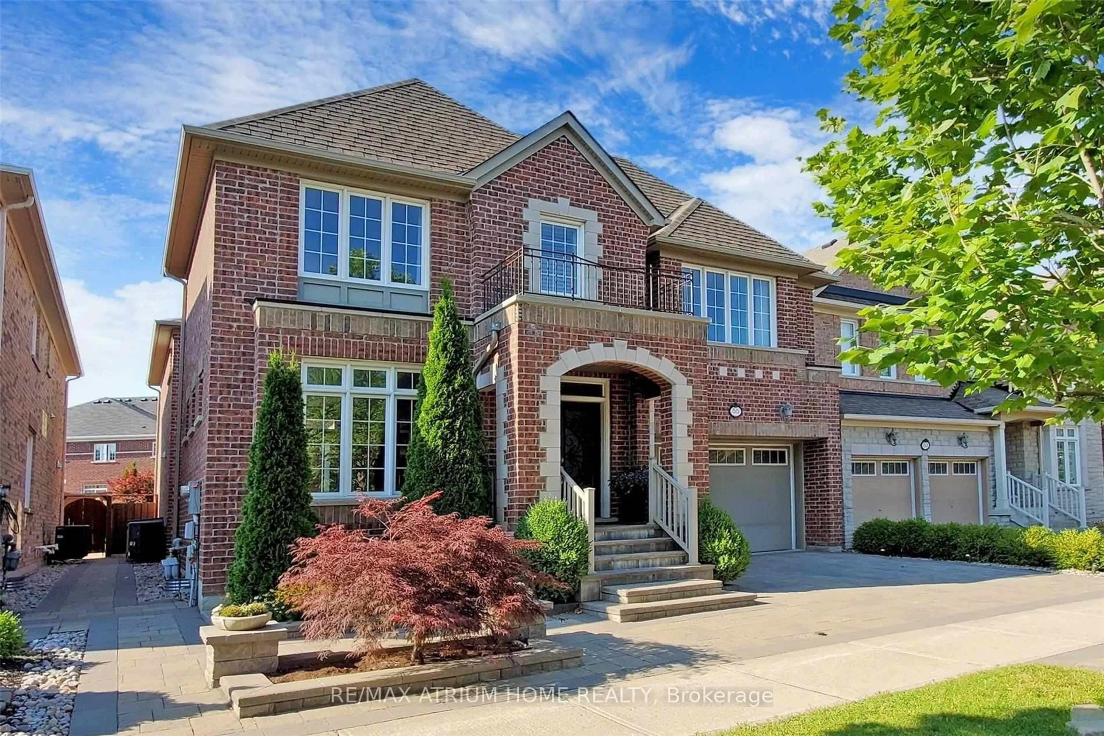 Home with brick exterior material, street for 55 Gillings St, Markham Ontario L6C 0G3