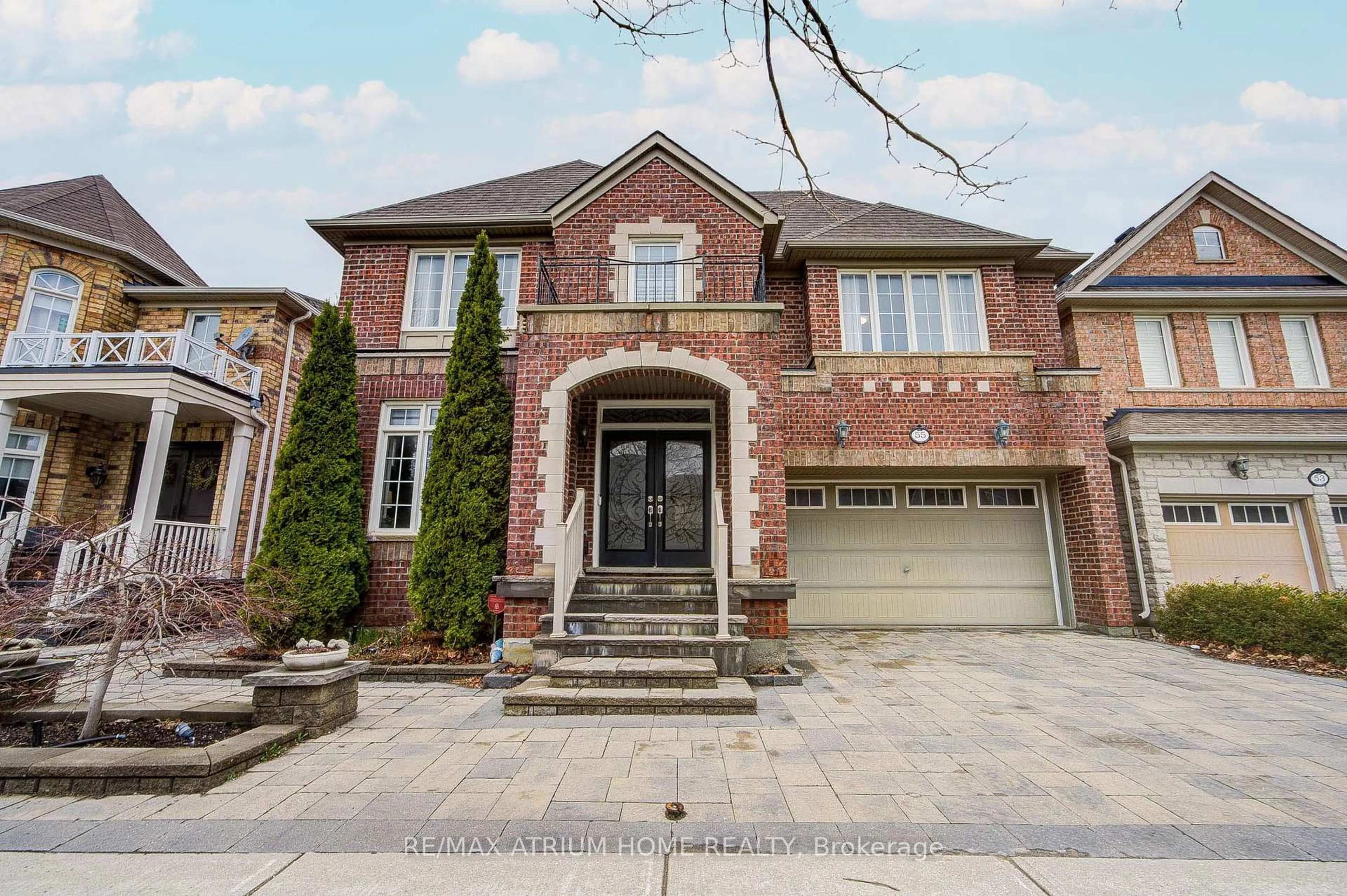Home with brick exterior material, street for 55 Gillings St, Markham Ontario L6C 0G3
