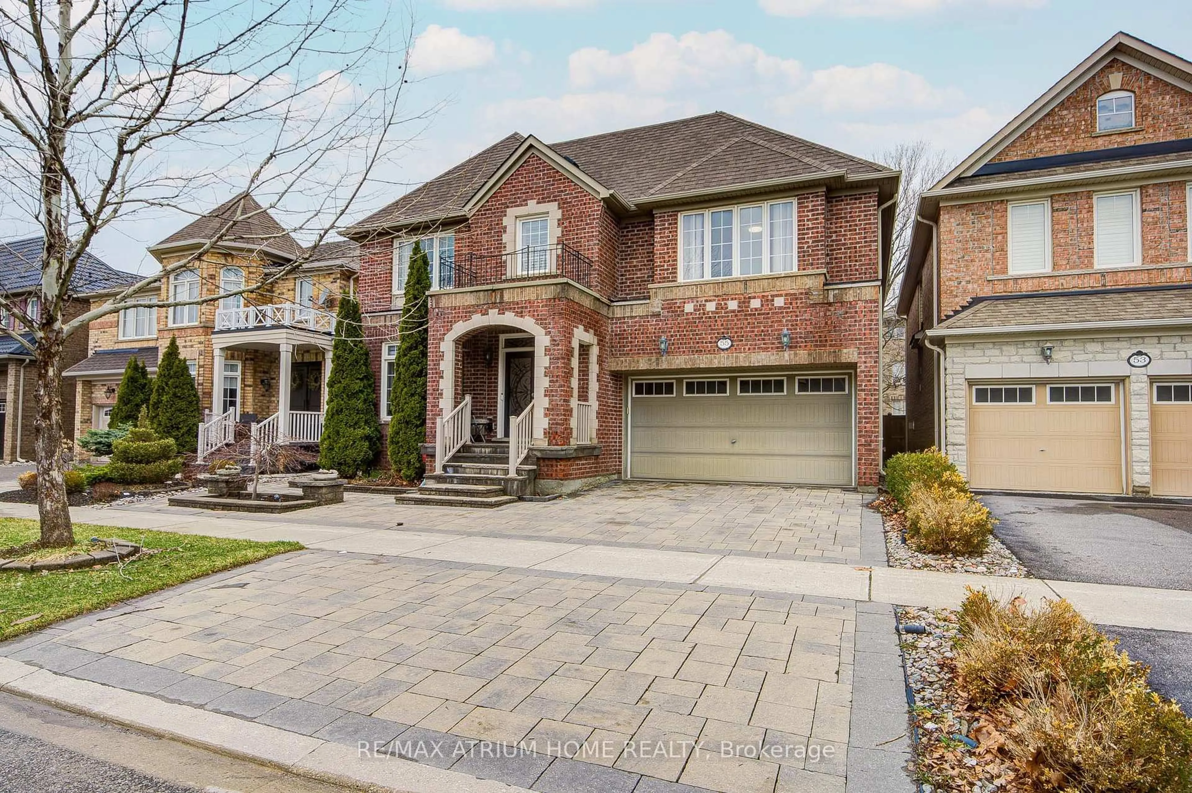 Home with brick exterior material, street for 55 Gillings St, Markham Ontario L6C 0G3