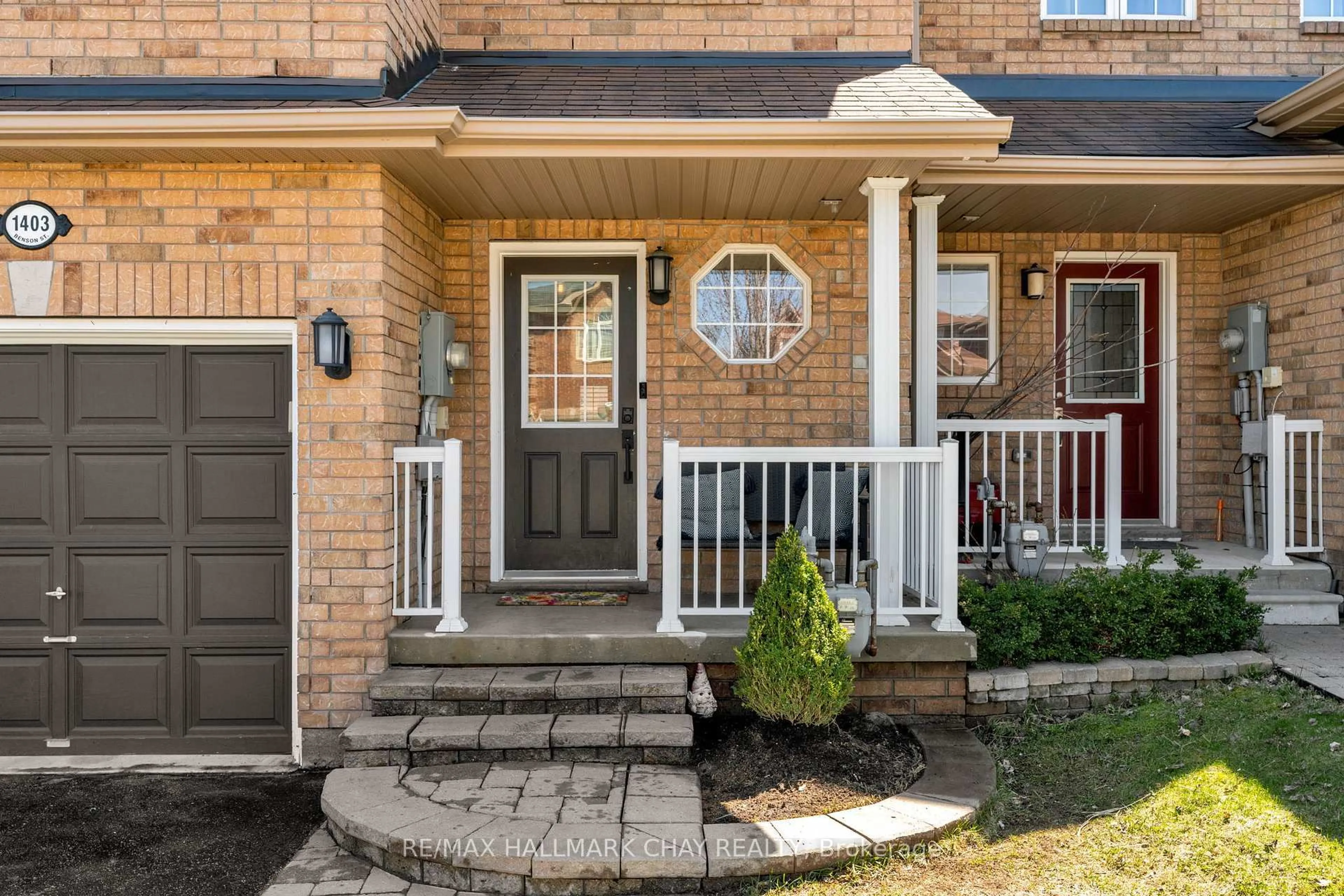 Home with brick exterior material, street for 1403 BENSON St, Innisfil Ontario L9S 0C7