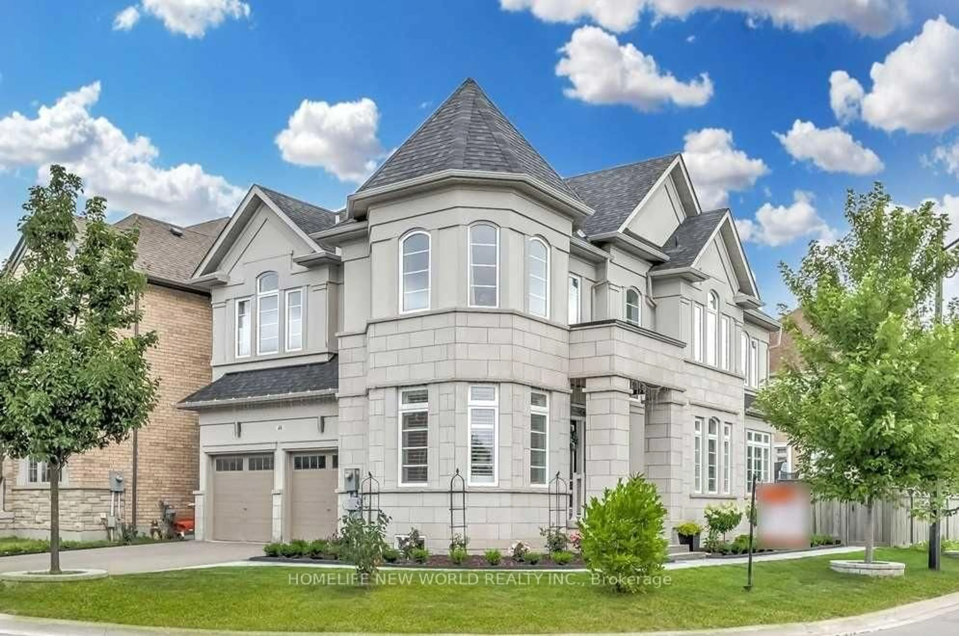 Home with brick exterior material, street for 48 Roy Harper Ave, Aurora Ontario L4G 0V4