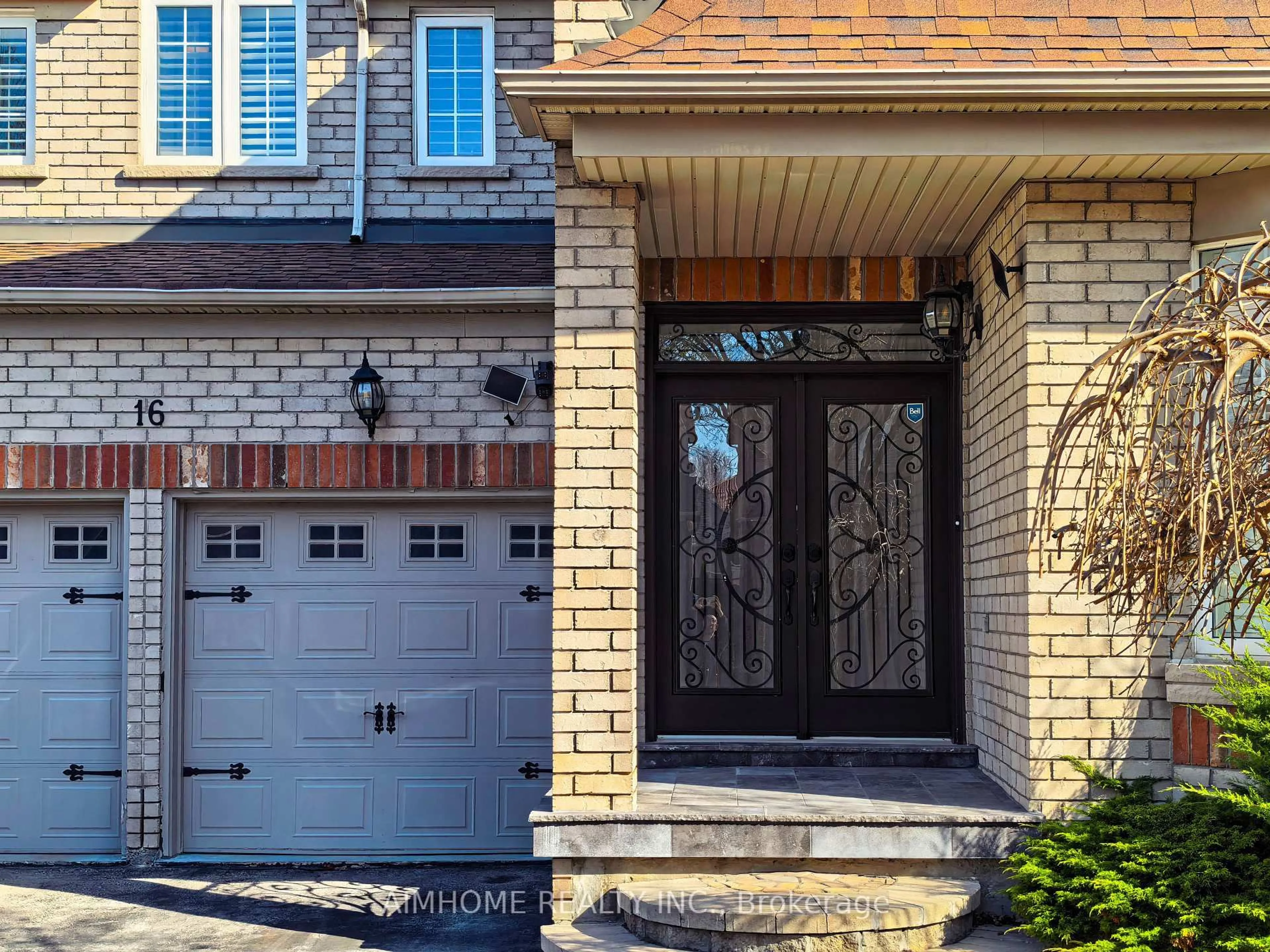Home with brick exterior material, street for 16 Chasser Dr, Markham Ontario L6E 1K4