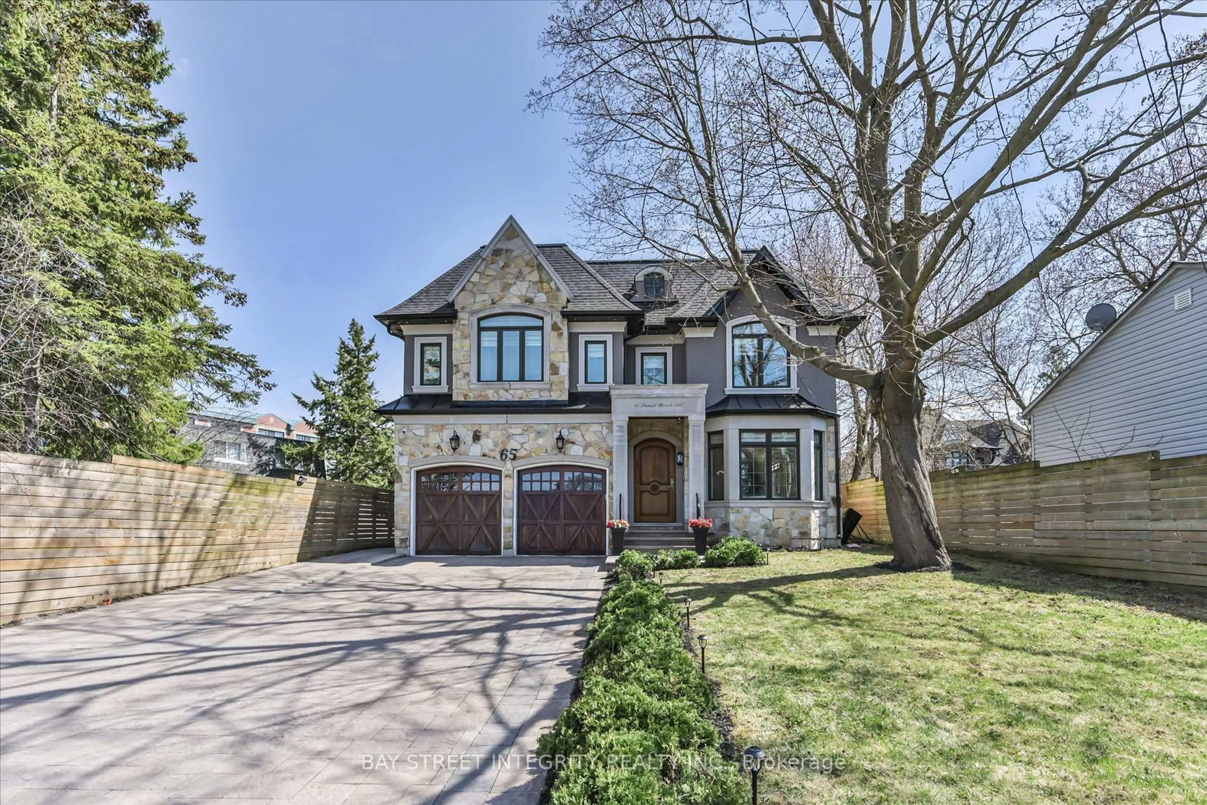 Home with brick exterior material, street for 65 Sunset Beach Rd, Richmond Hill Ontario L4E 3G7