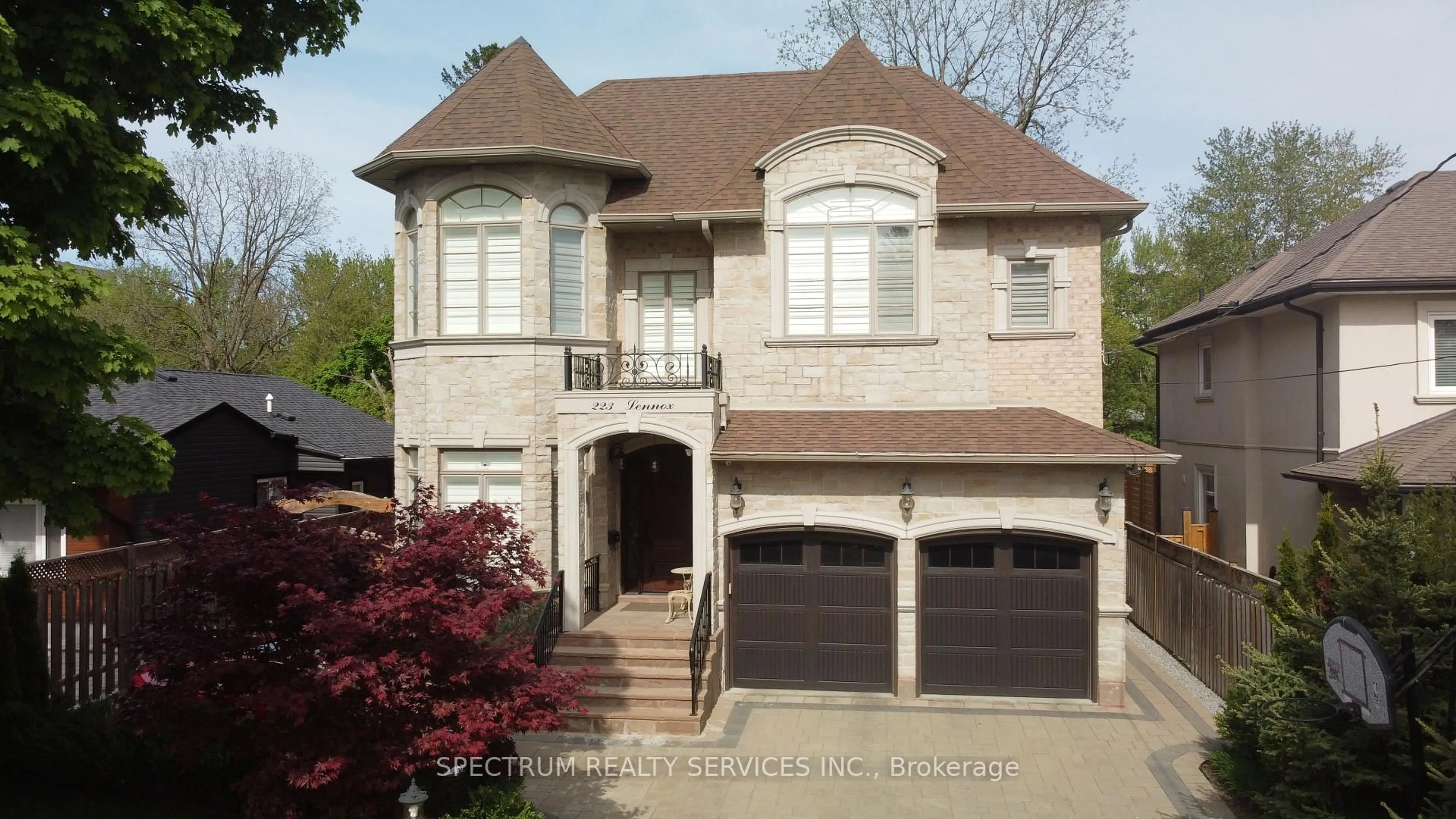 Home with brick exterior material, street for 223 Lennox Ave, Richmond Hill Ontario L4C 2A4