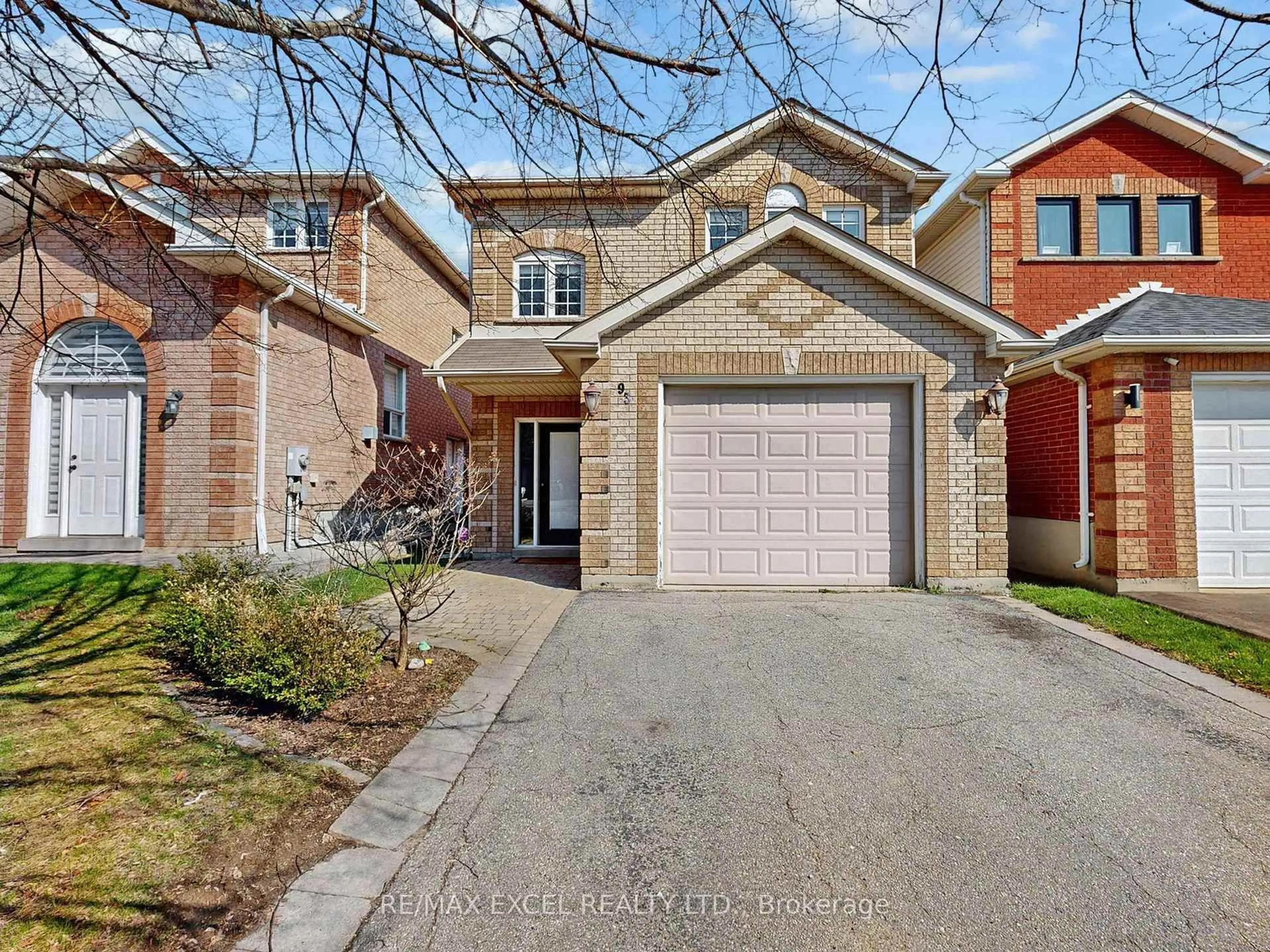 Home with brick exterior material, street for 93 Clearmeadow Blvd, Newmarket Ontario L3X 2M5