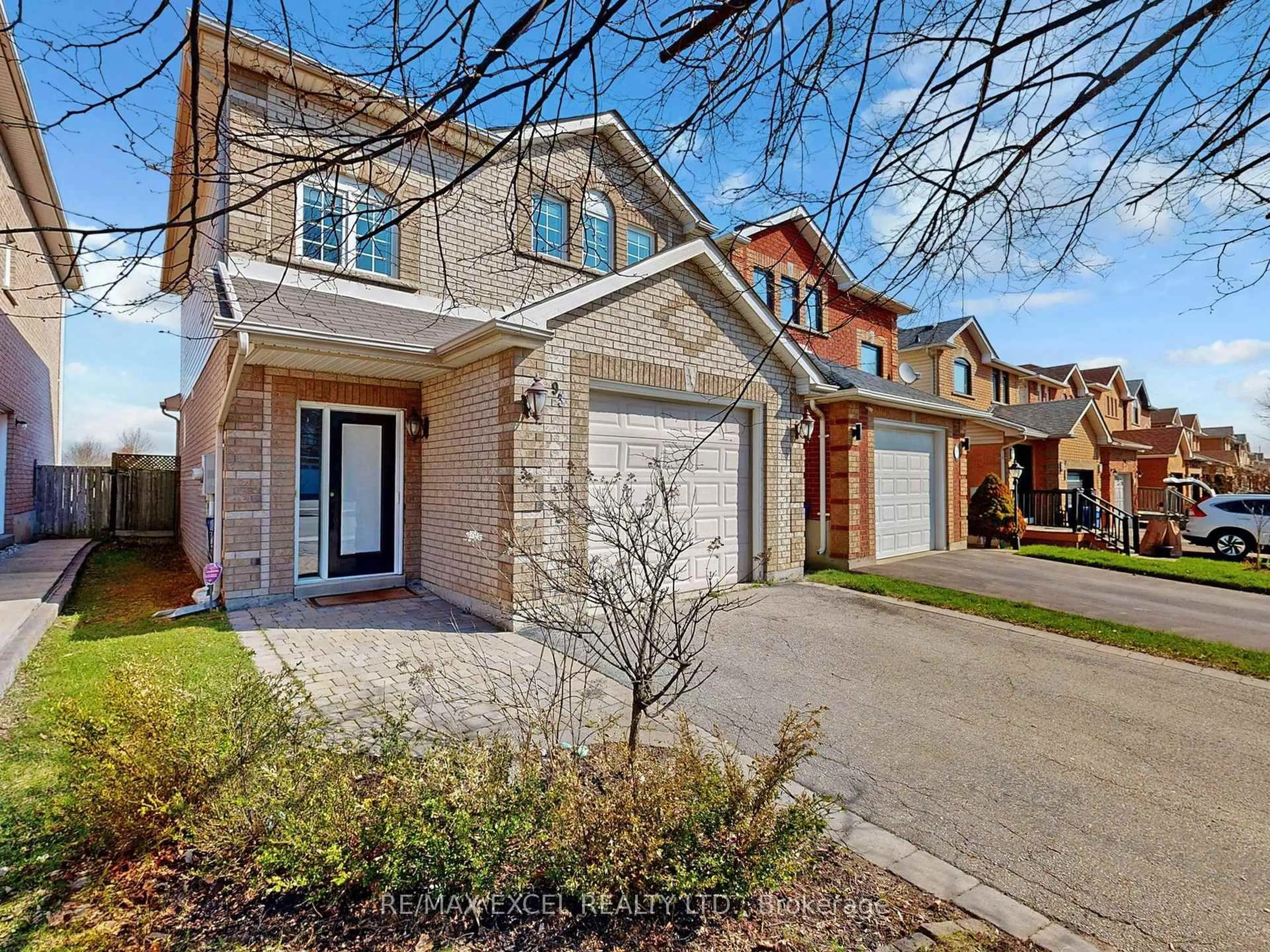 Home with brick exterior material, street for 93 Clearmeadow Blvd, Newmarket Ontario L3X 2M5