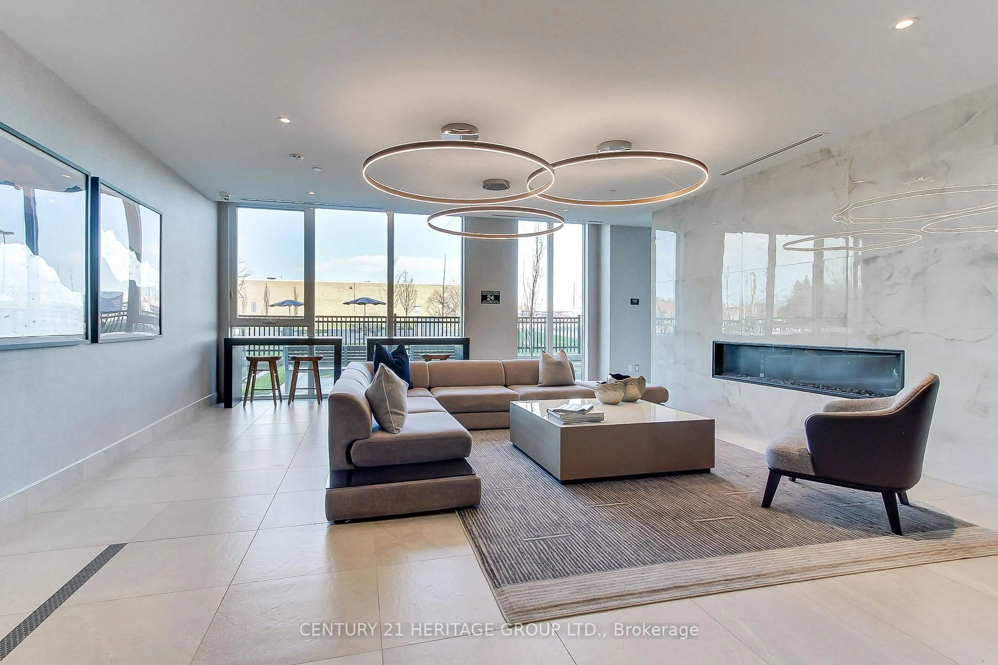 Living room with furniture, unknown for 185 Deerfield Rd #503, Newmarket Ontario L3Y 0G7