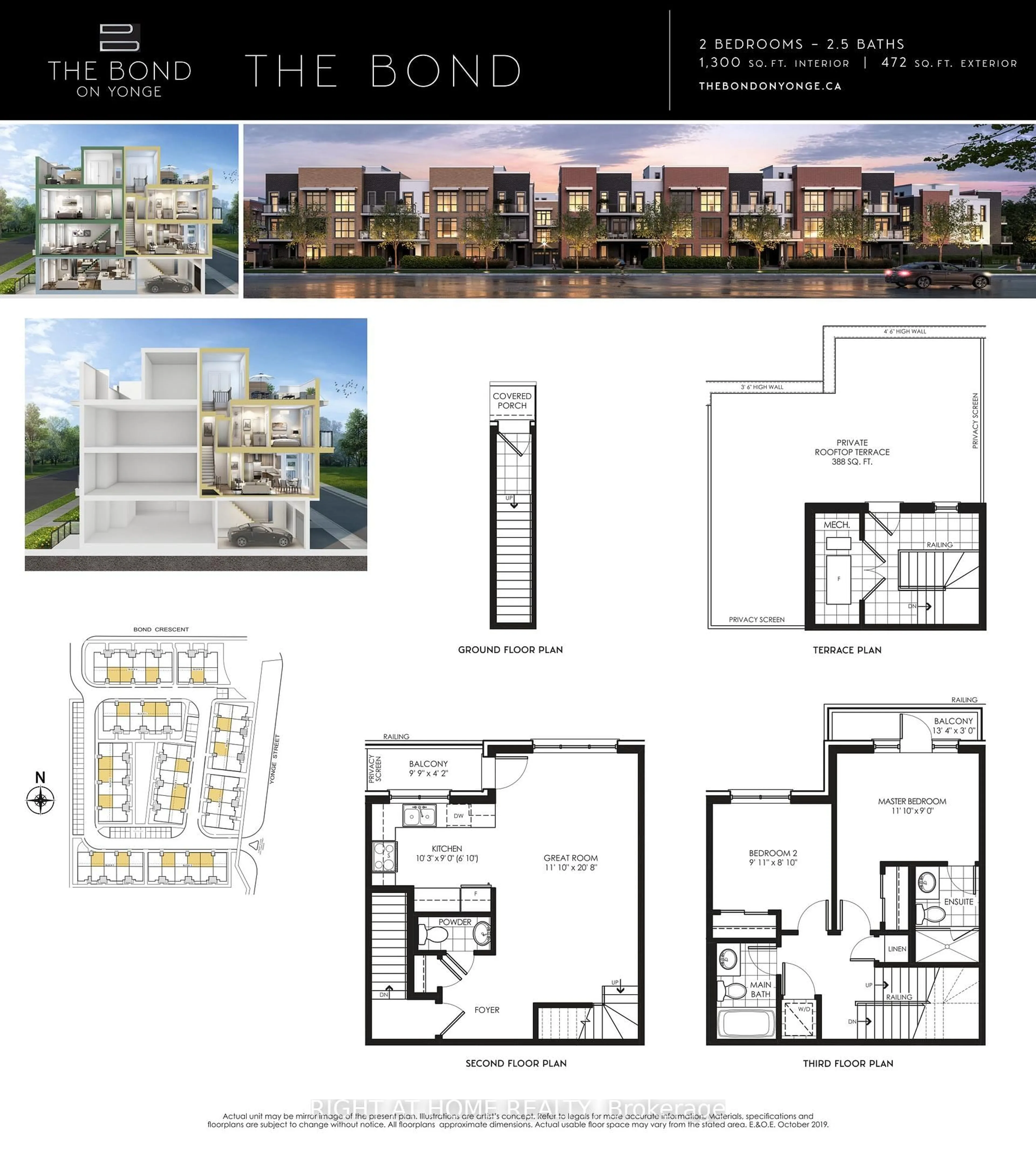 Floor plan for 12860 Yonge St #1, Richmond Hill Ontario L4E 1J4
