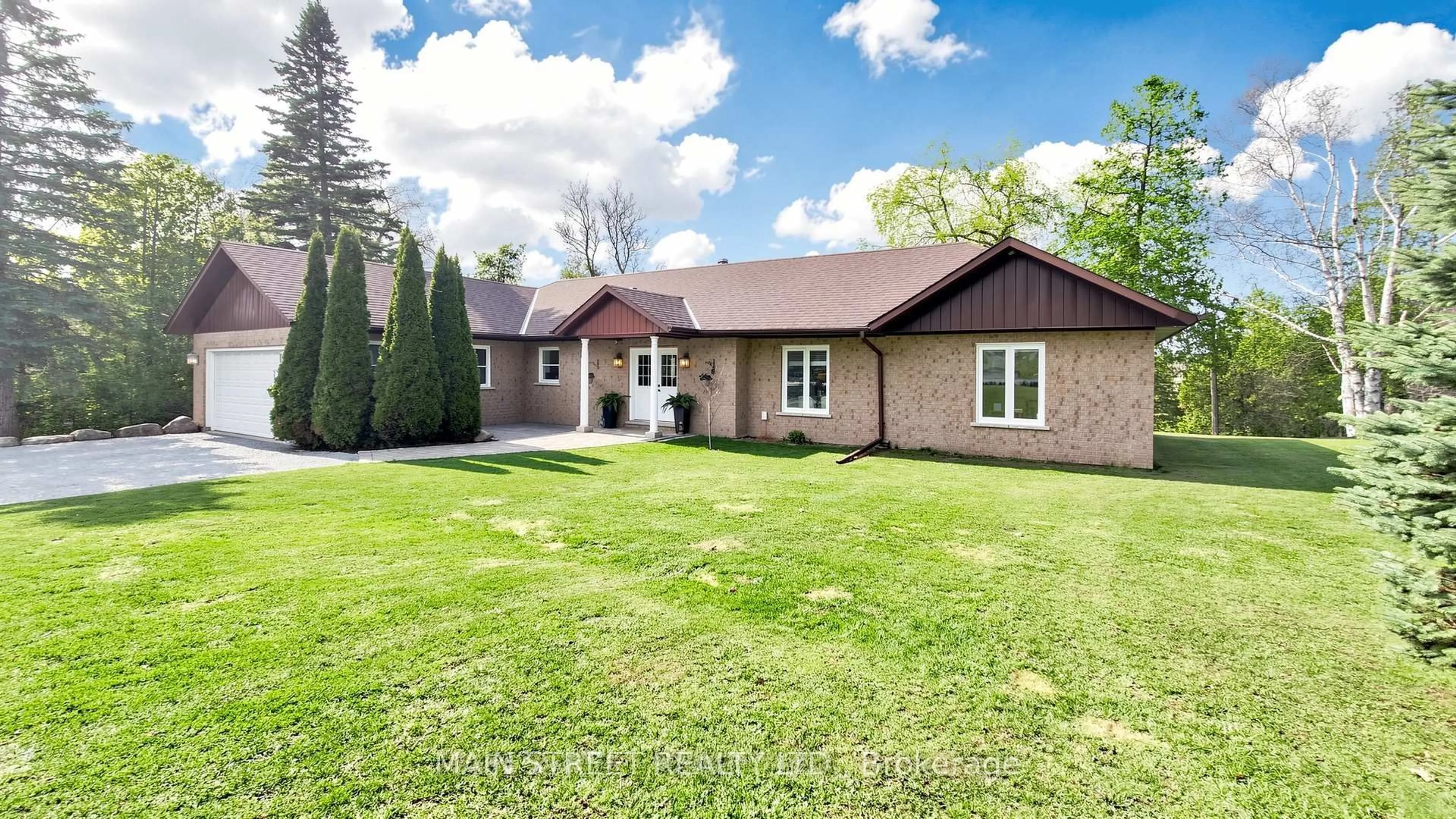 Home with brick exterior material, street for 2A Harrison Dr, Uxbridge Ontario L0C 1C0