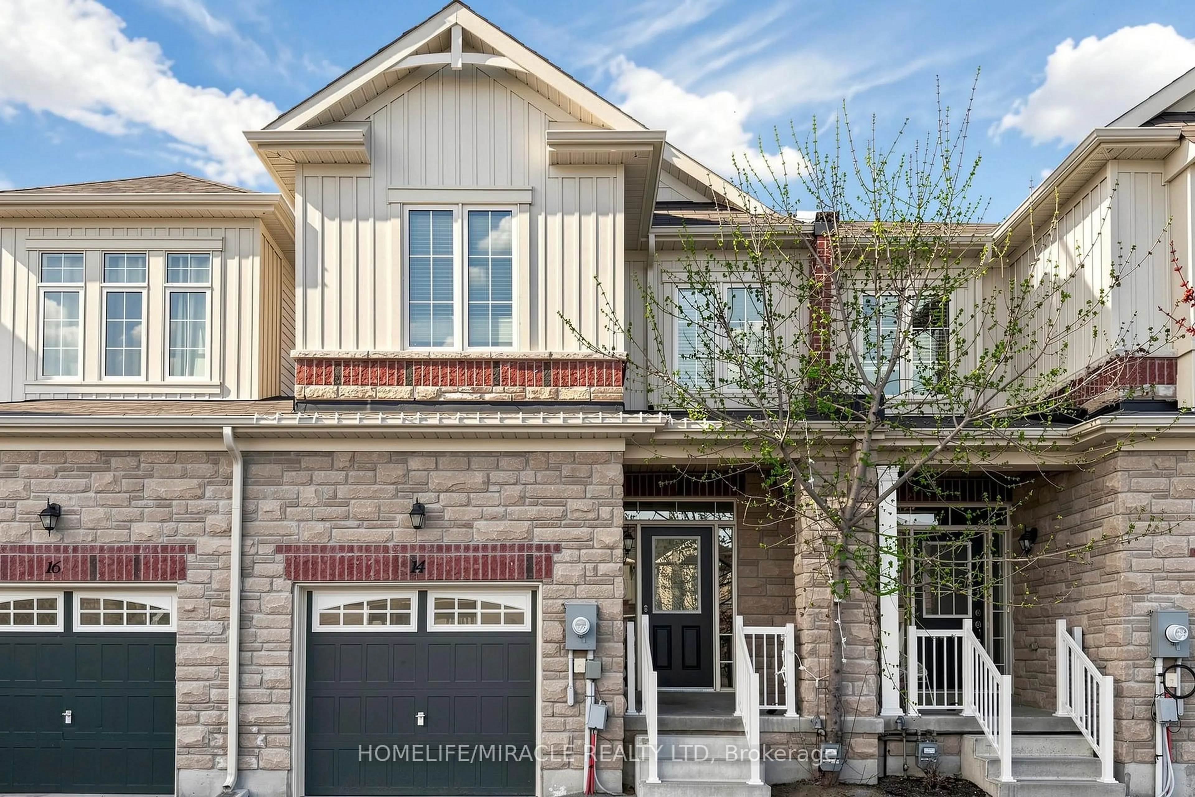 Home with brick exterior material, street for 14 Greenwood Dr, Essa Ontario L3W 0N5