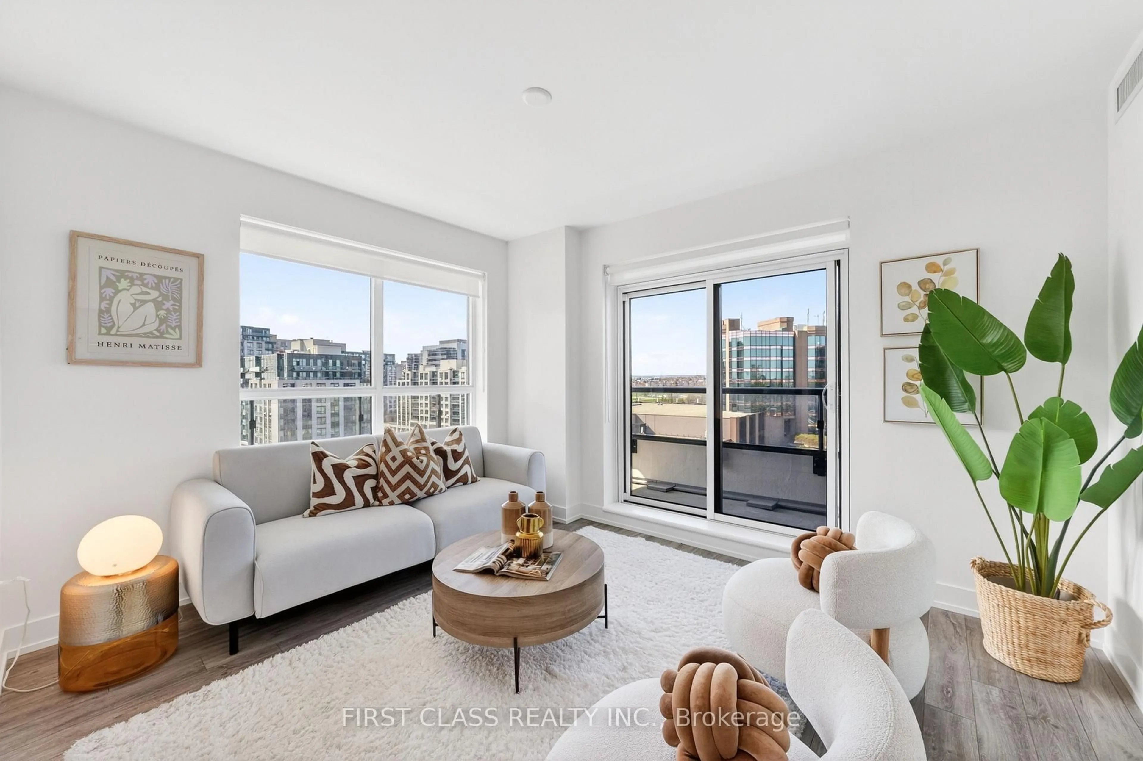 Living room with furniture, unknown for 9 Clegg Rd #1009, Markham Ontario L6G 0H3