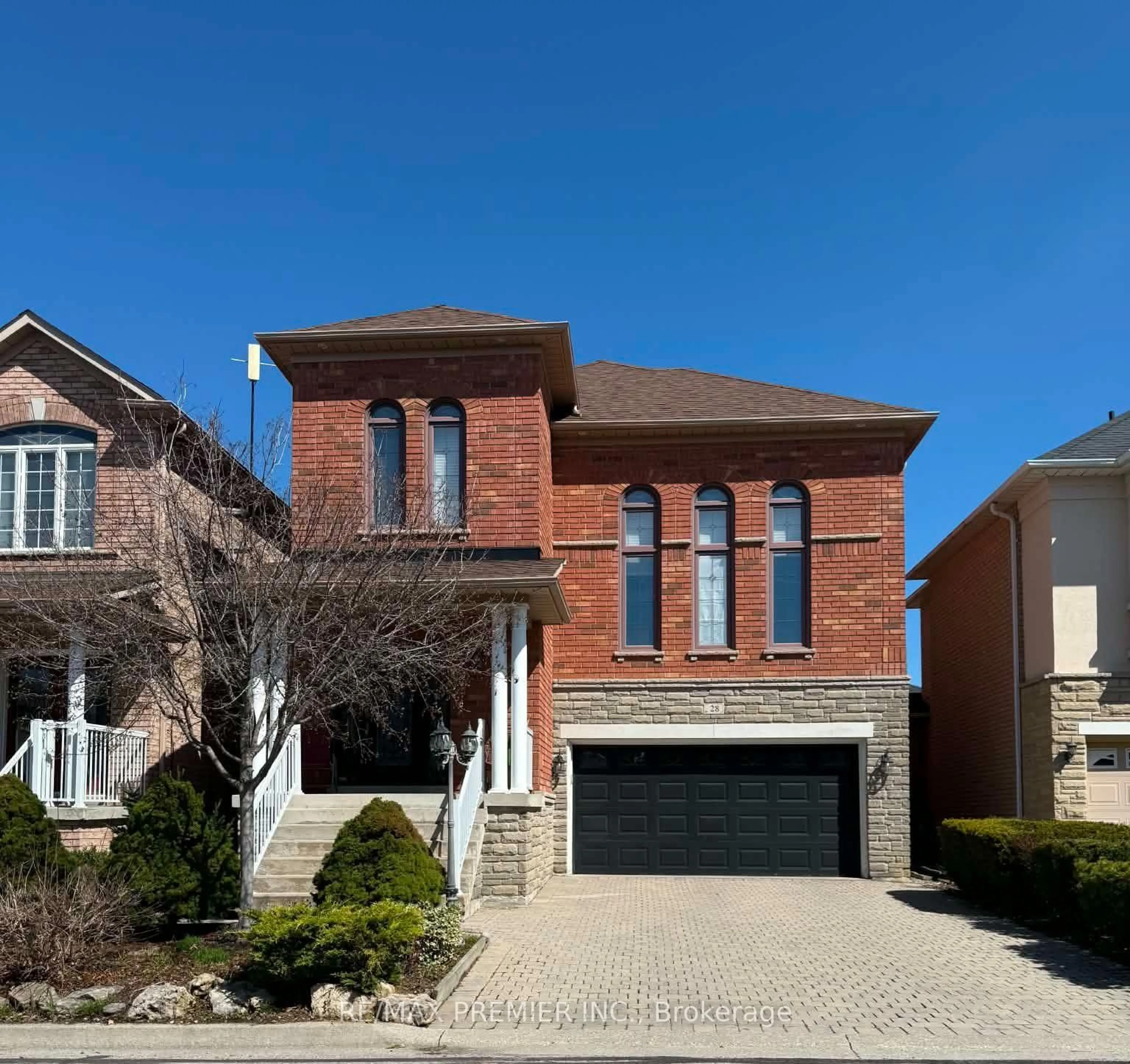 Home with brick exterior material, street for 28 Osprey Dr, Vaughan Ontario L4H 1Y2