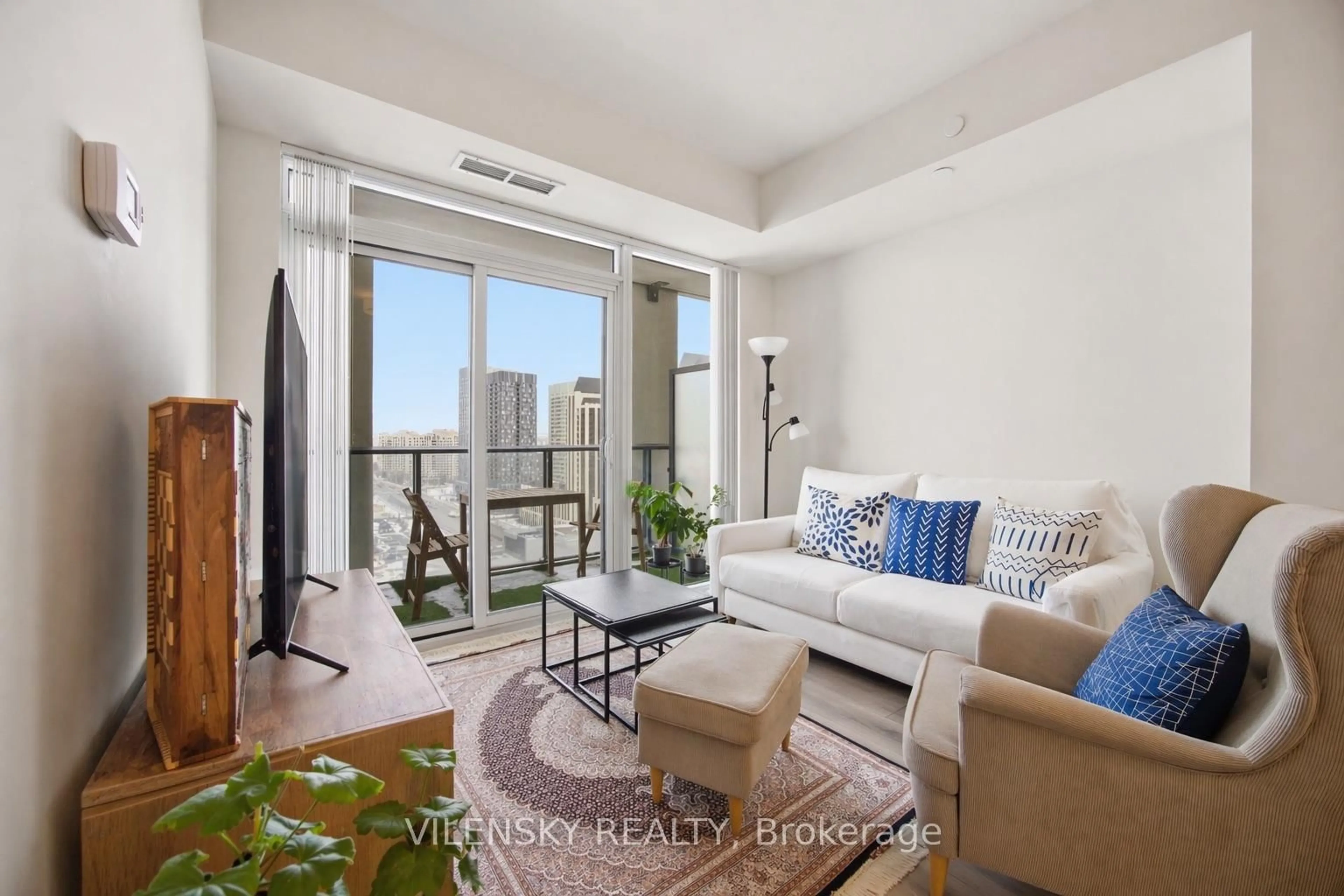 Living room with furniture, unknown for 9000 Jane St #1623, Vaughan Ontario L4K 0M6