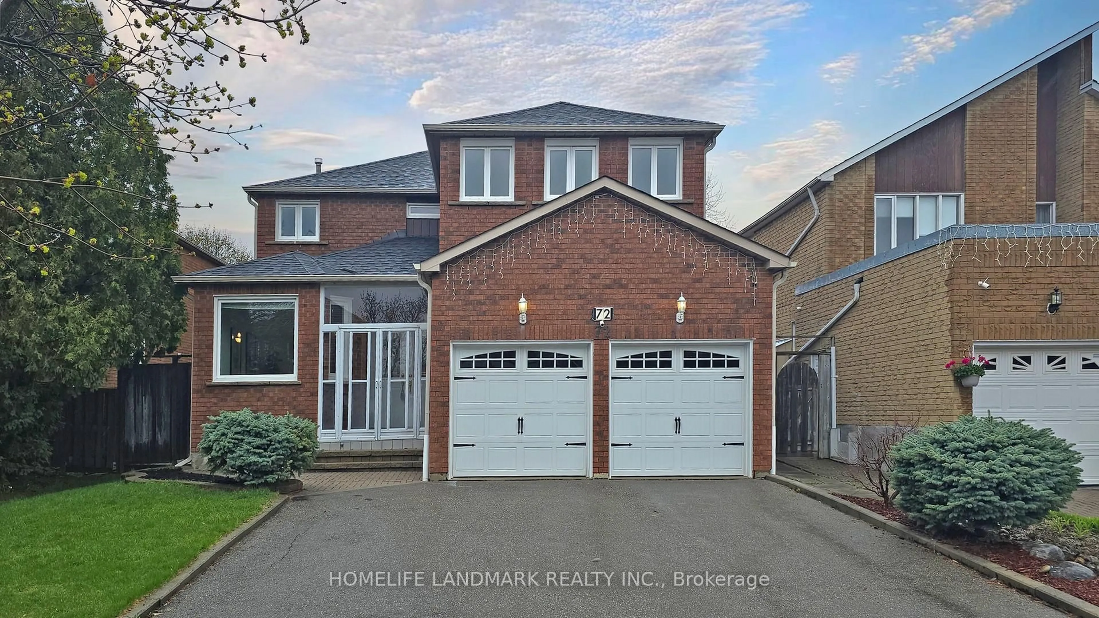 Home with brick exterior material, street for 72 Springfield Dr, Markham Ontario L3S 3H5