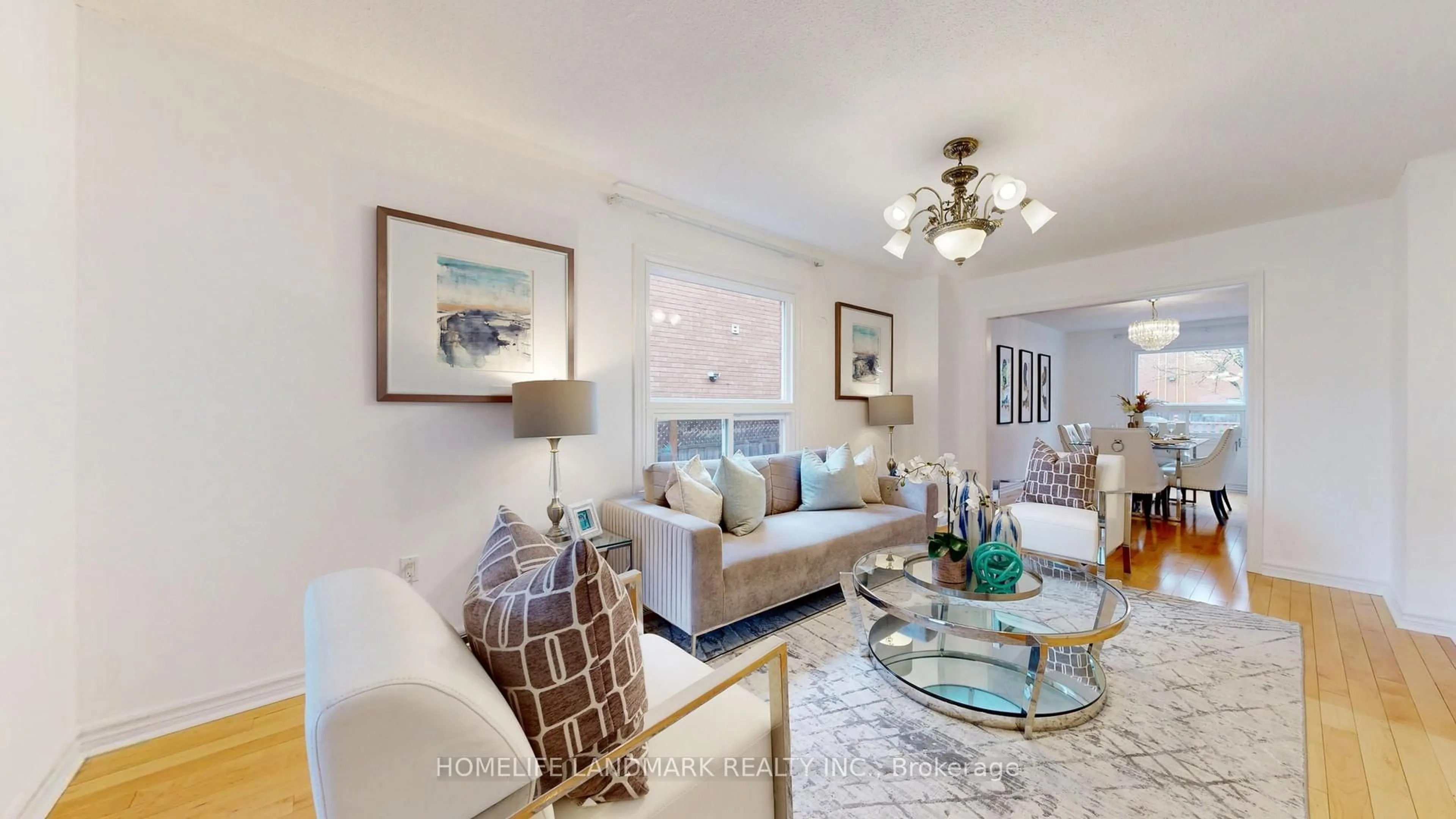 Living room with furniture, unknown for 72 Springfield Dr, Markham Ontario L3S 3H5