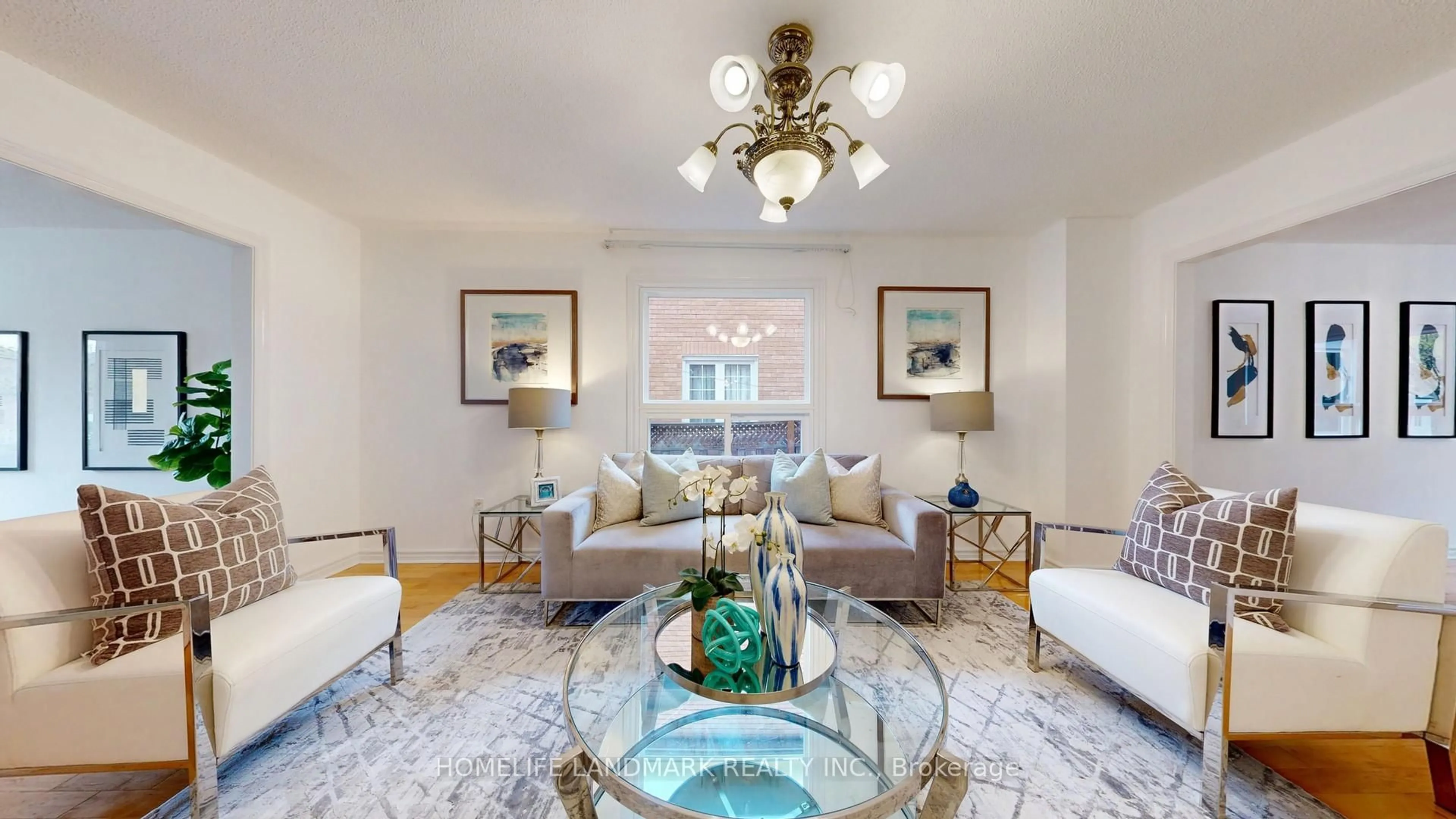 Living room with furniture, unknown for 72 Springfield Dr, Markham Ontario L3S 3H5