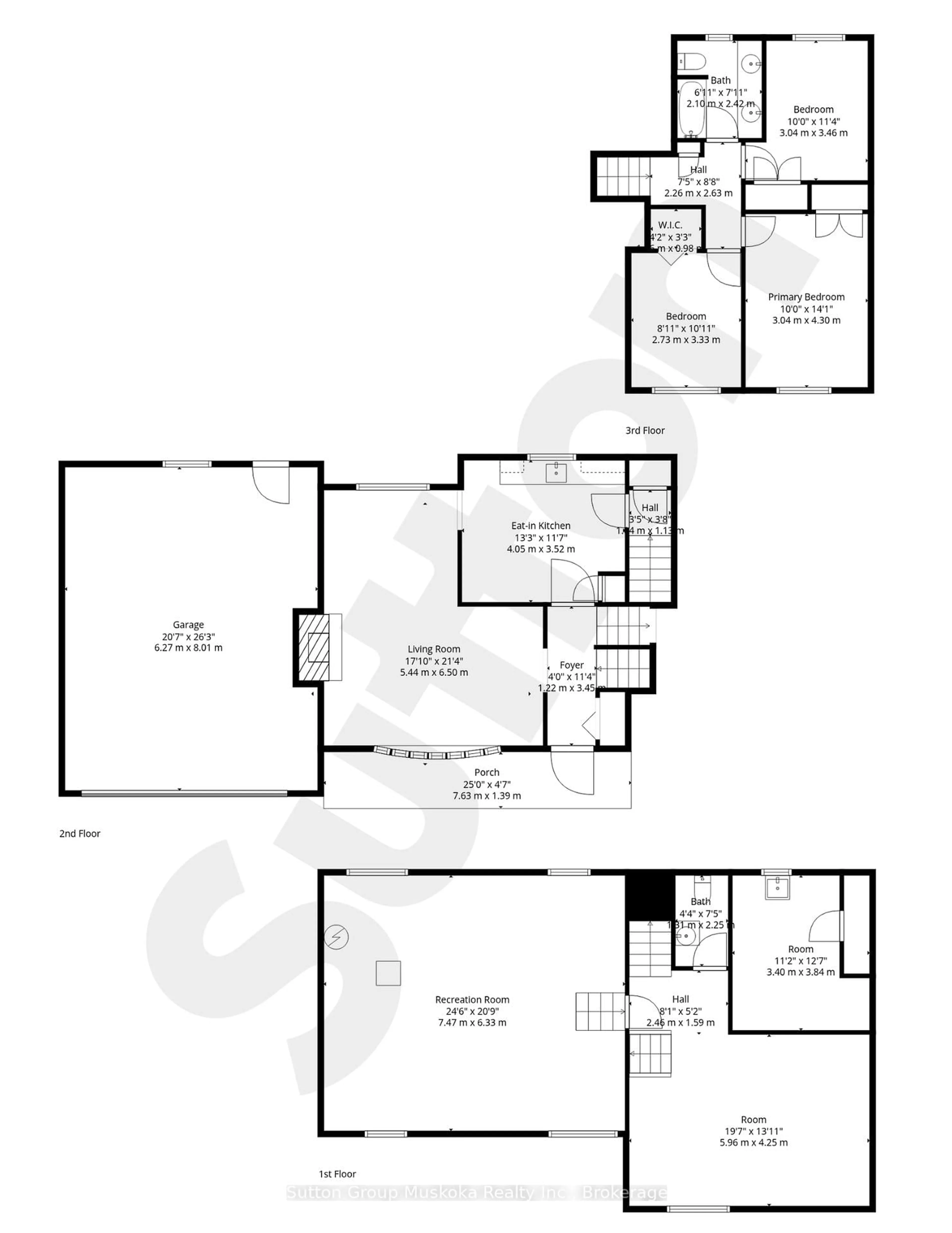 Floor plan for 18893 Centre St, East Gwillimbury Ontario L0G 1M0